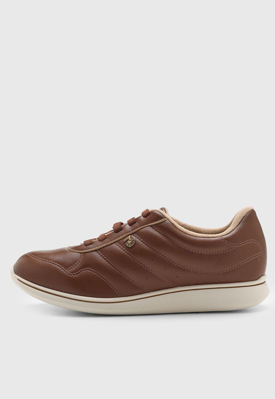 Tênis Feminino Vizzano Cadarço Marrom