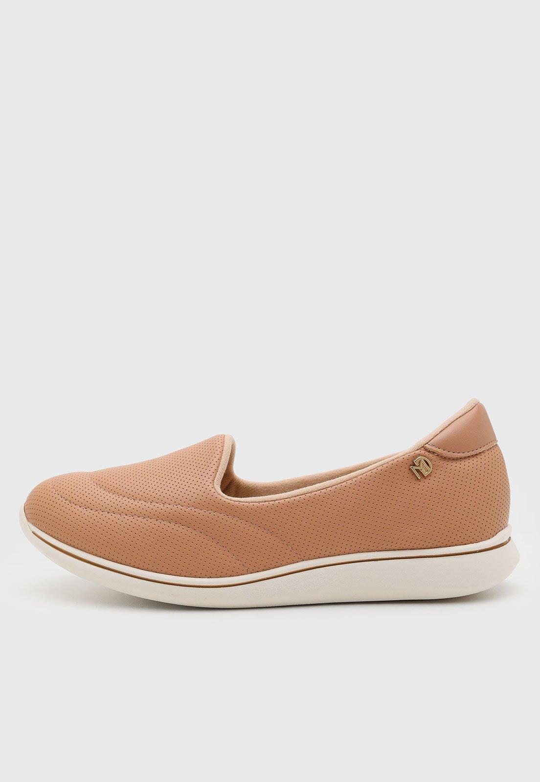 Tênis Feminino Vizzano Slip On Nude