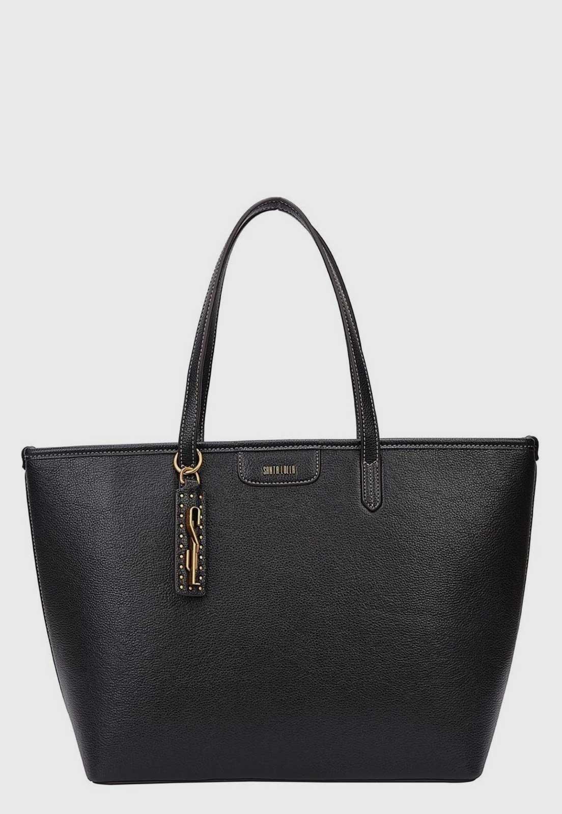 Bolsa Feminina Santa Lolla Tote Preta