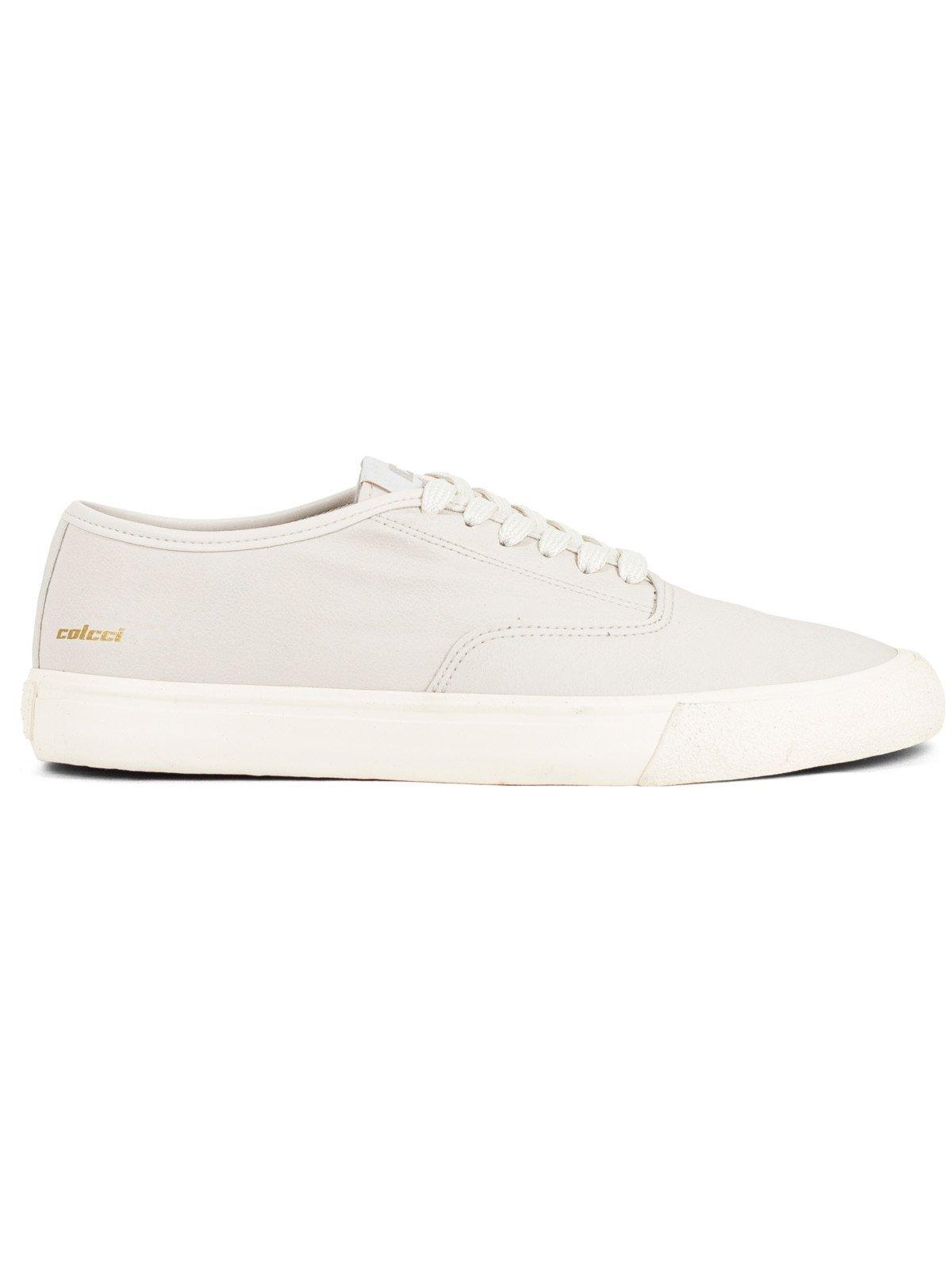 Tênis Masculino Colcci Casual Dante Conforto Flexível Costurado Cadarços Off Shell Bege