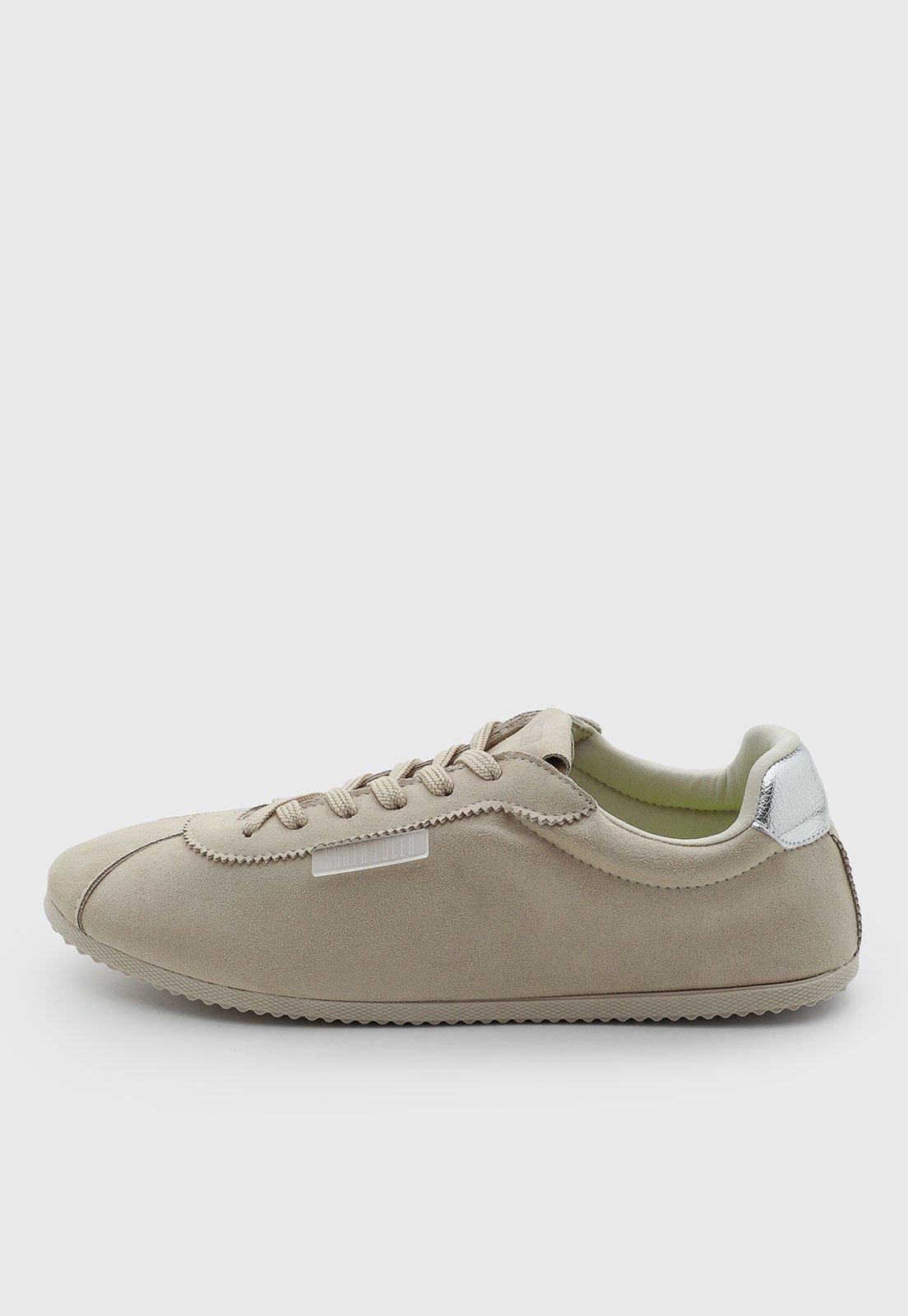 Tênis Feminino Santa Lolla Couro Bege