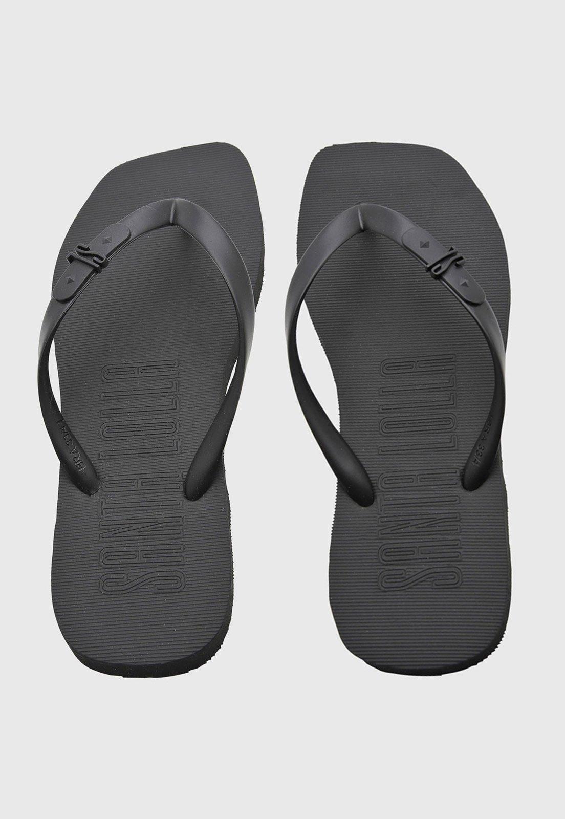 Chinelo Dedo Santa Lolla Preto