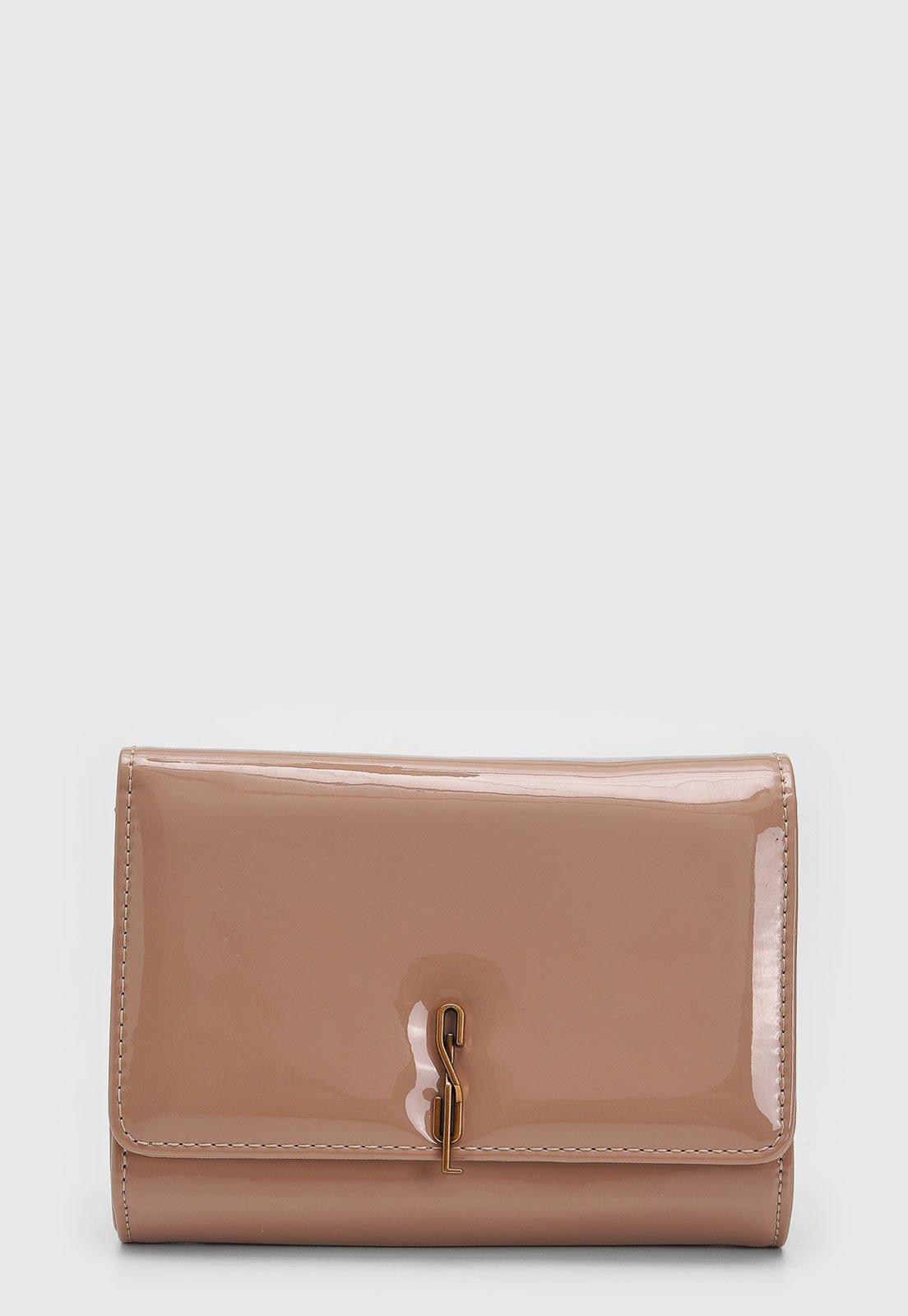Bolsa Tiracolo Santa Lolla Alça Corrente Nude