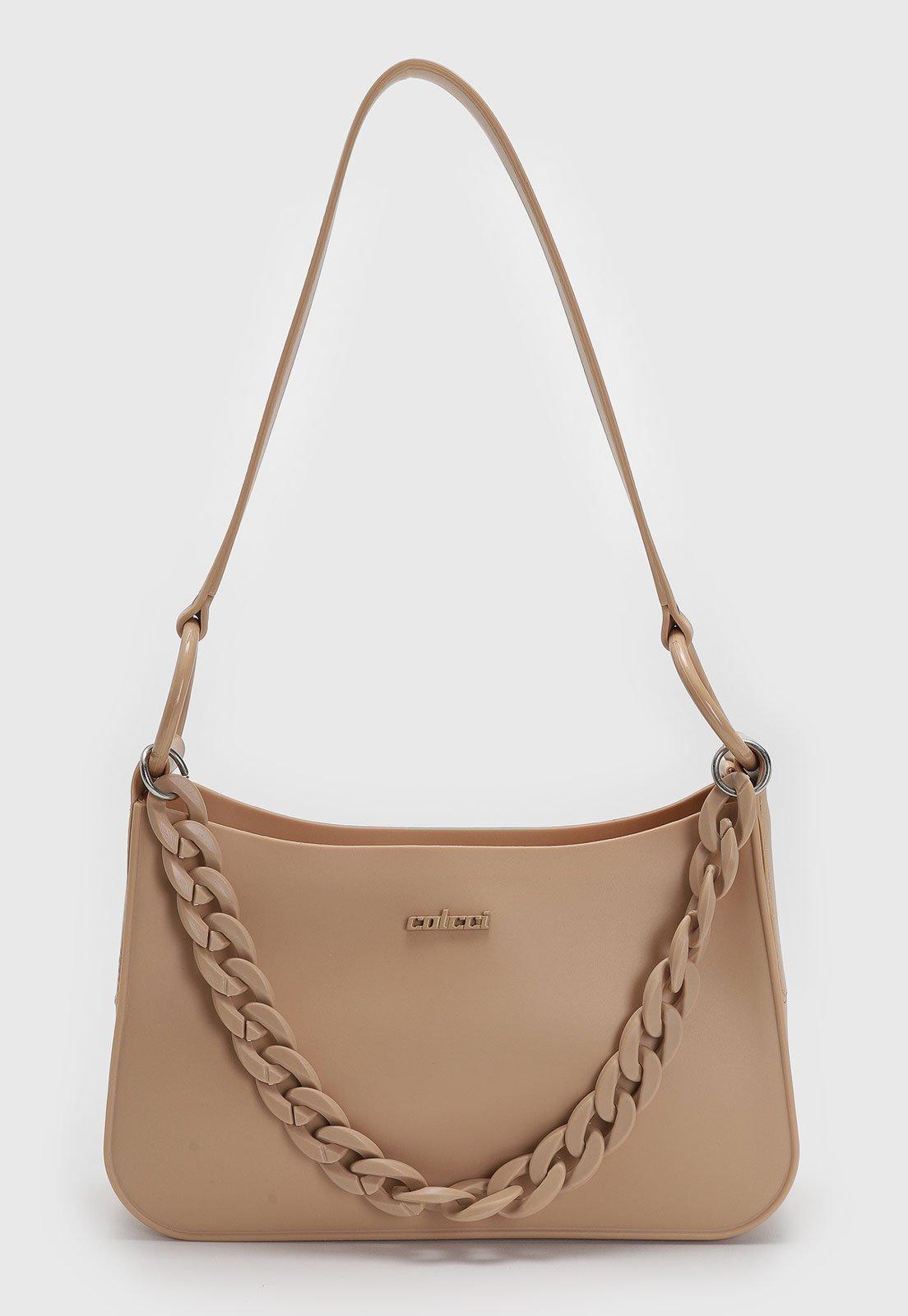 Bolsa Feminina Colcci Alça Corrente Nude