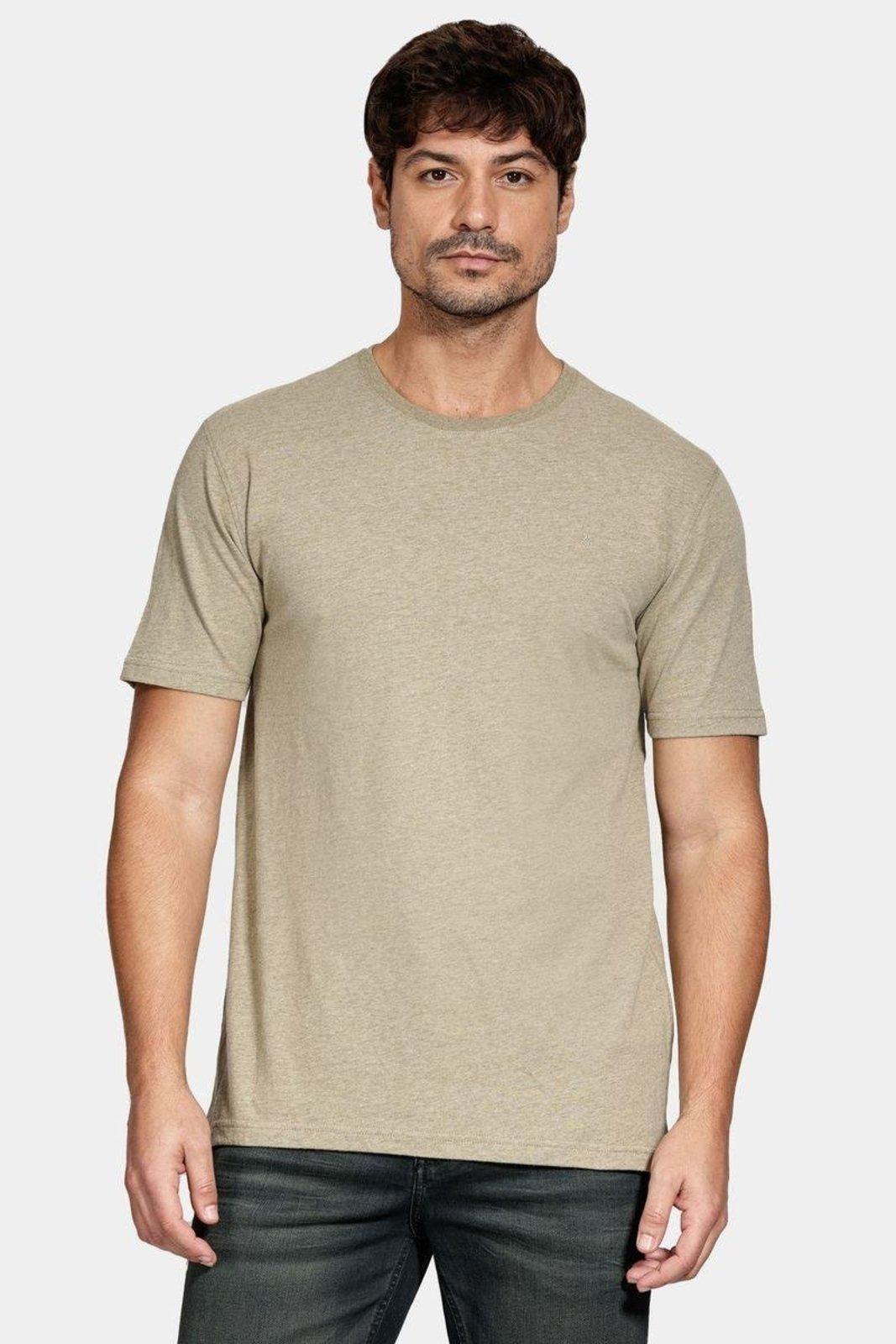 Camiseta Aramis Comfort Melange Soft Cacto 116