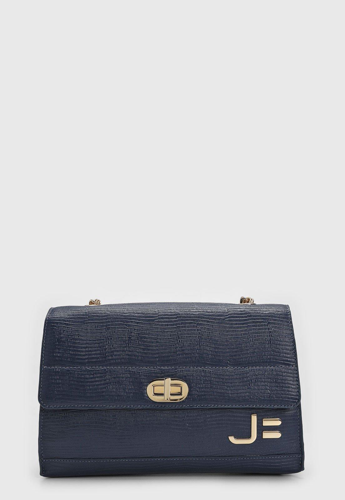 Bolsa Jorge Bischoff Alça Corrente Azul