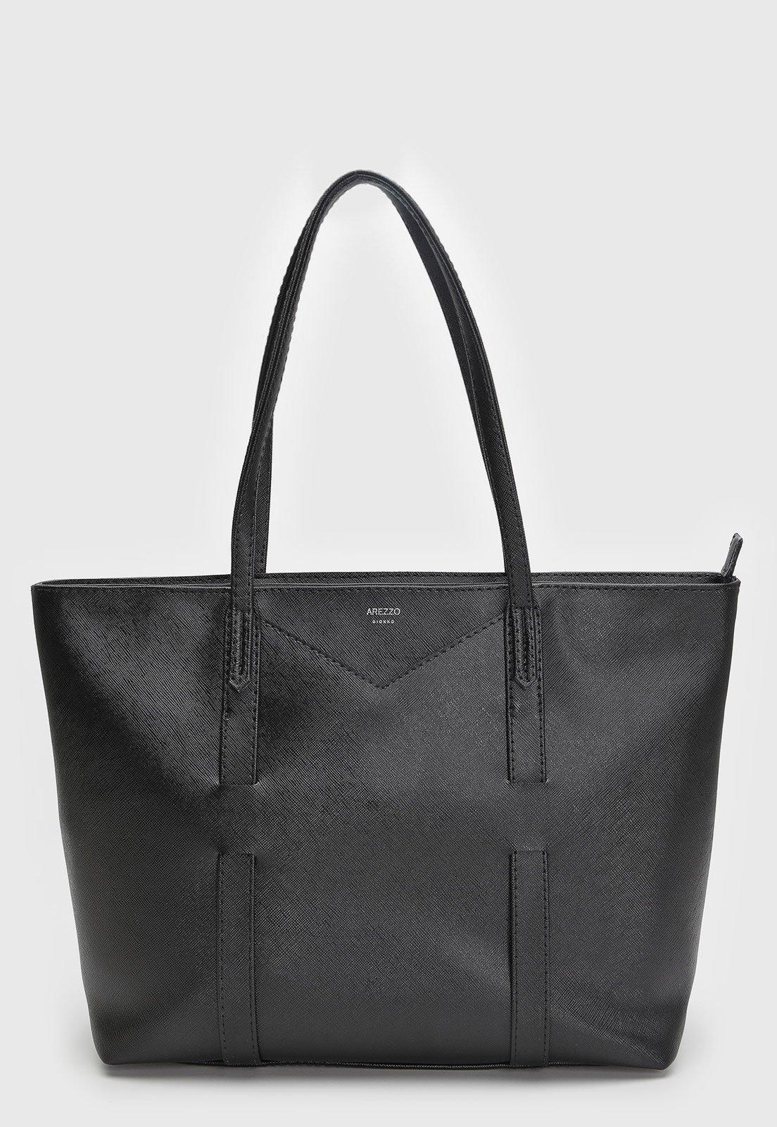 Bolsa Feminina Arezzo Alça Média Preta
