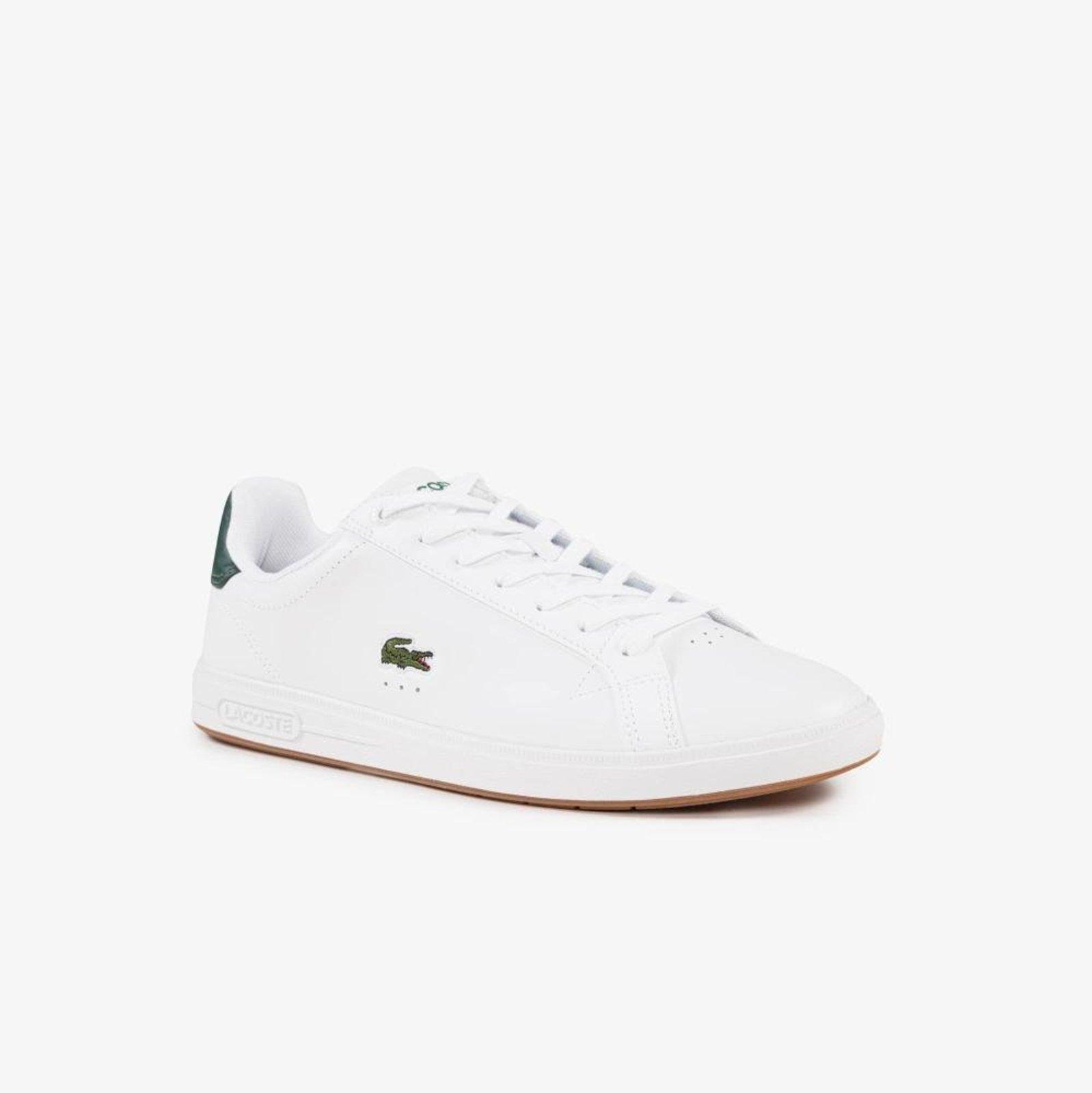 Tênis masculino Lacoste Graduate Pro em couro Branco