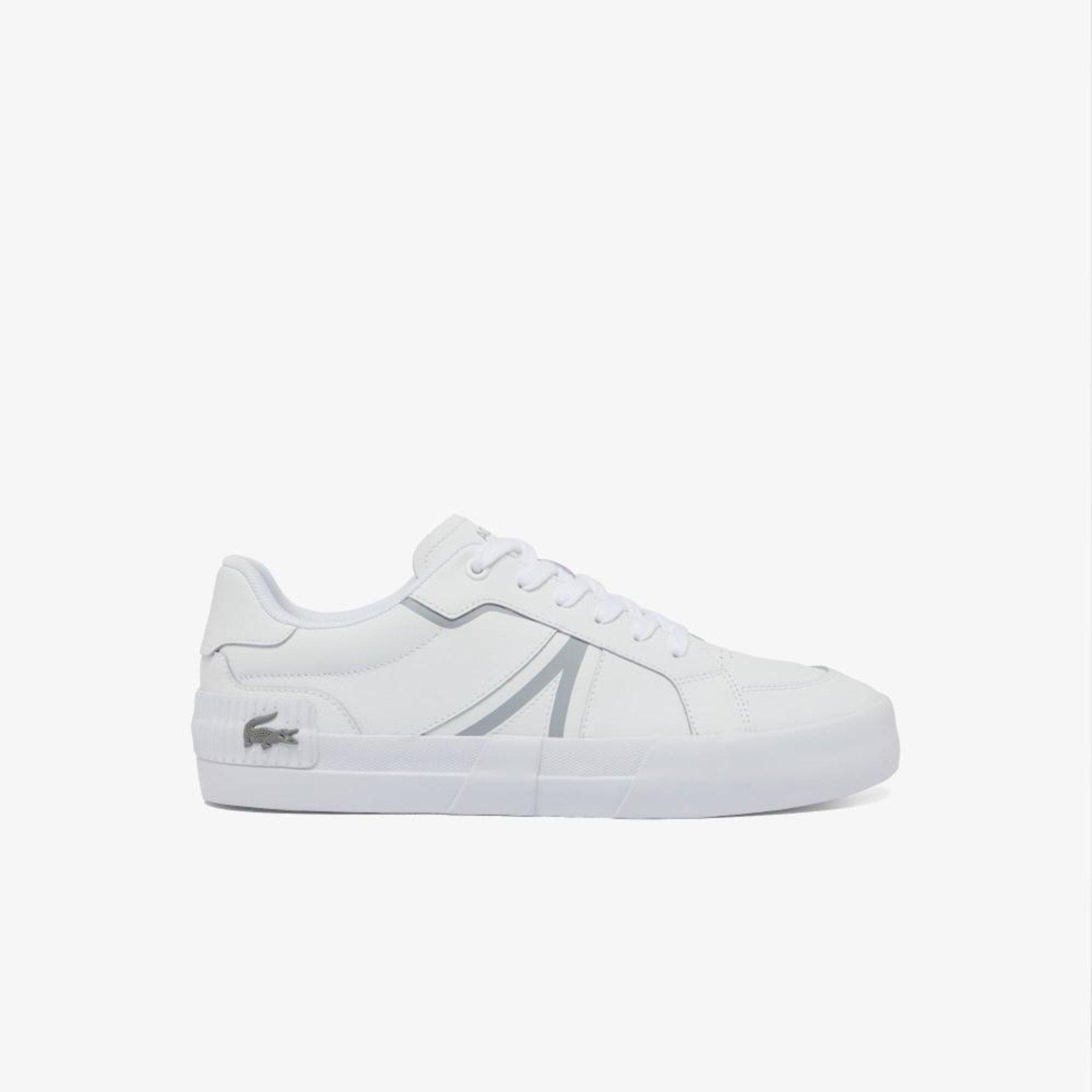 Tênis Lacoste Masculino L004 de Couro Branco