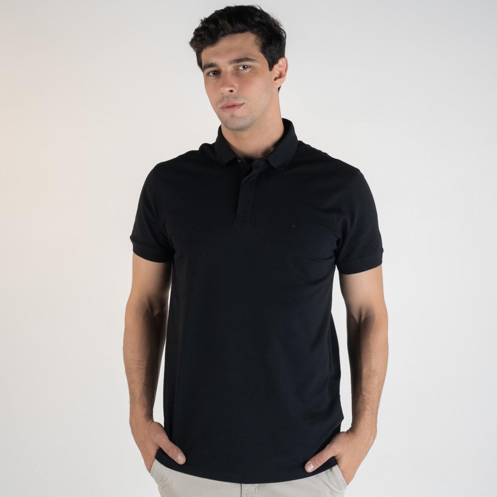 Camisa Polo Aramis Colorfix Preto