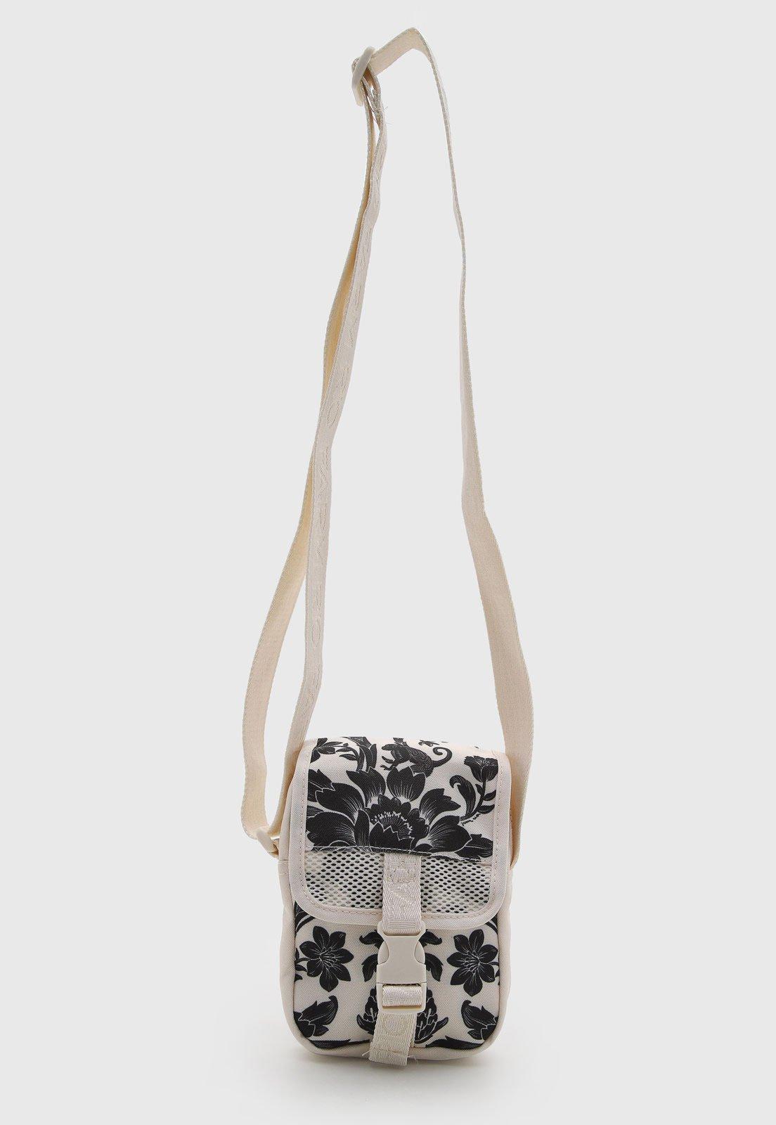 Bolsa Feminina FARM Estampa Floral Off-White
