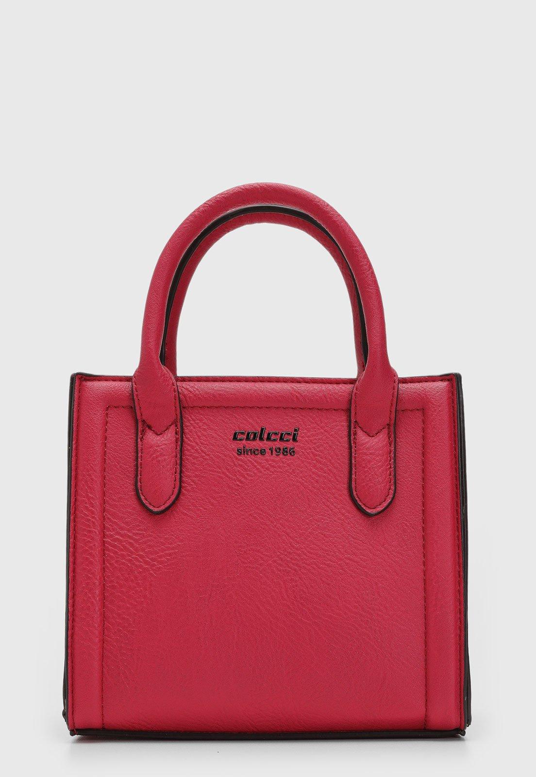 Bolsa Tiracolo Colcci Alça Dupla Rosa