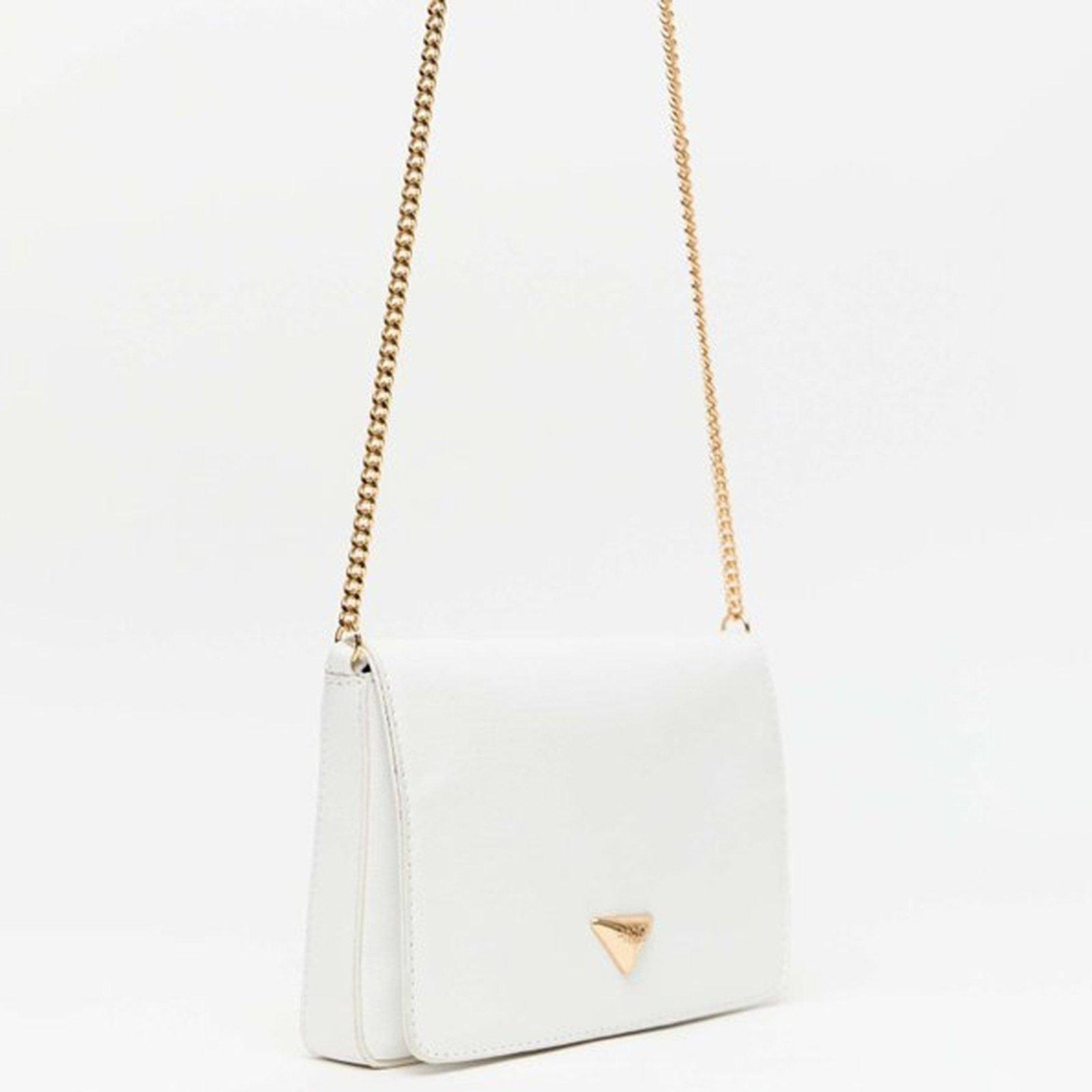 Bolsa Crossbody Lança Perfume Brand Pr26 Branco Feminino