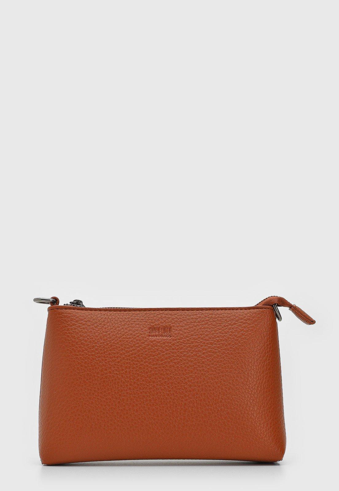 Bolsa Transversal Santa Lolla Alça Removivel Caramelo