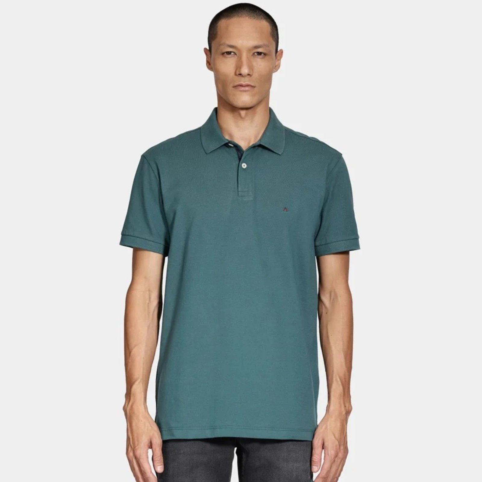 Camisa Polo Aramis Internal Detail Pr26 Verde Masculino
