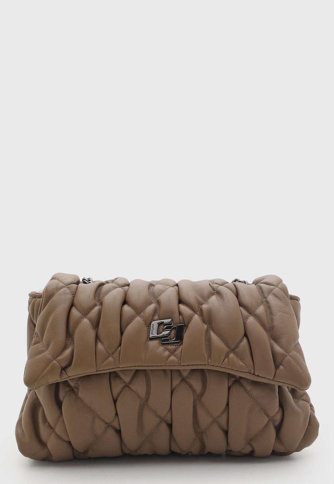 Bolsa Feminina Colcci Matelassê Marrom