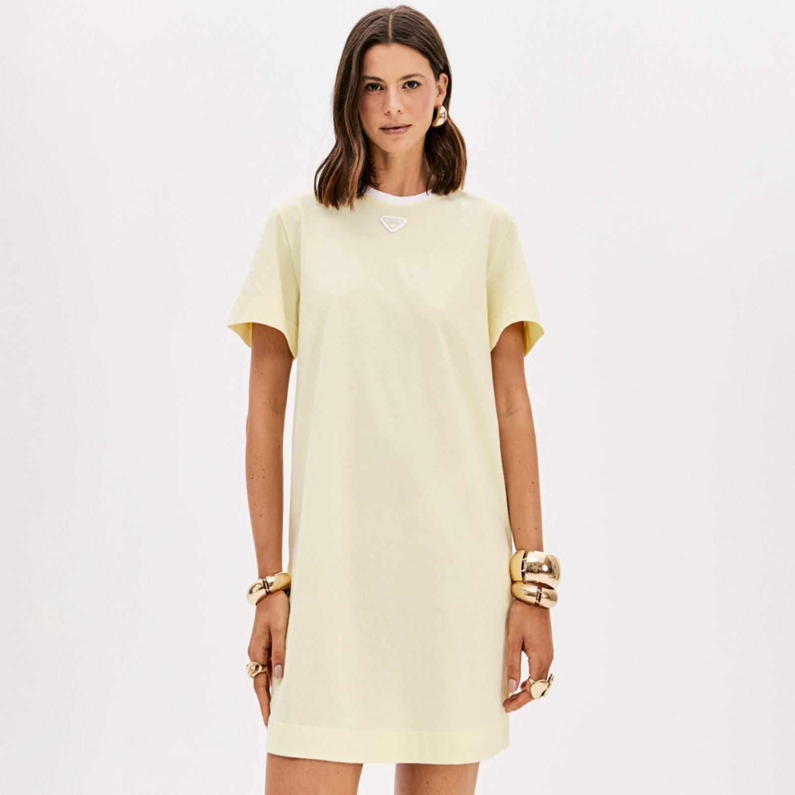 Vestido Curto Lança Perfume Tdress Pr26 Bege Feminino