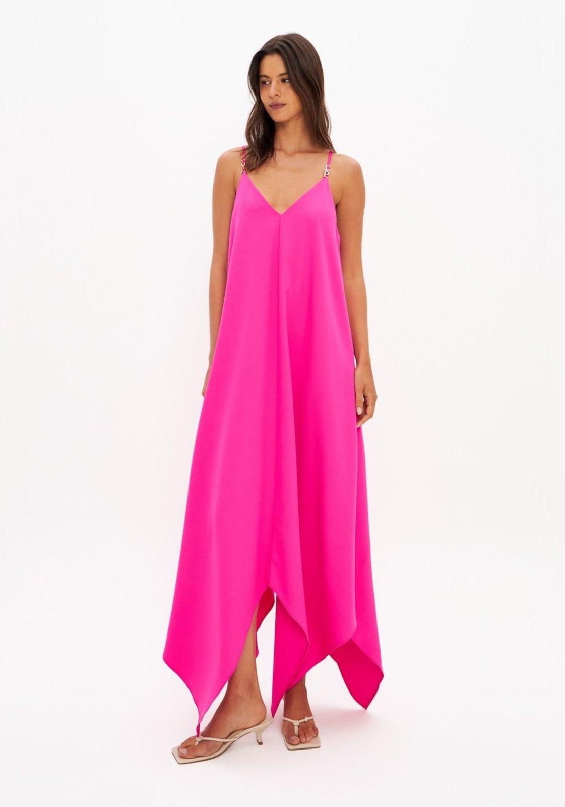Vestido Super Midi De Alças Lança Perfume