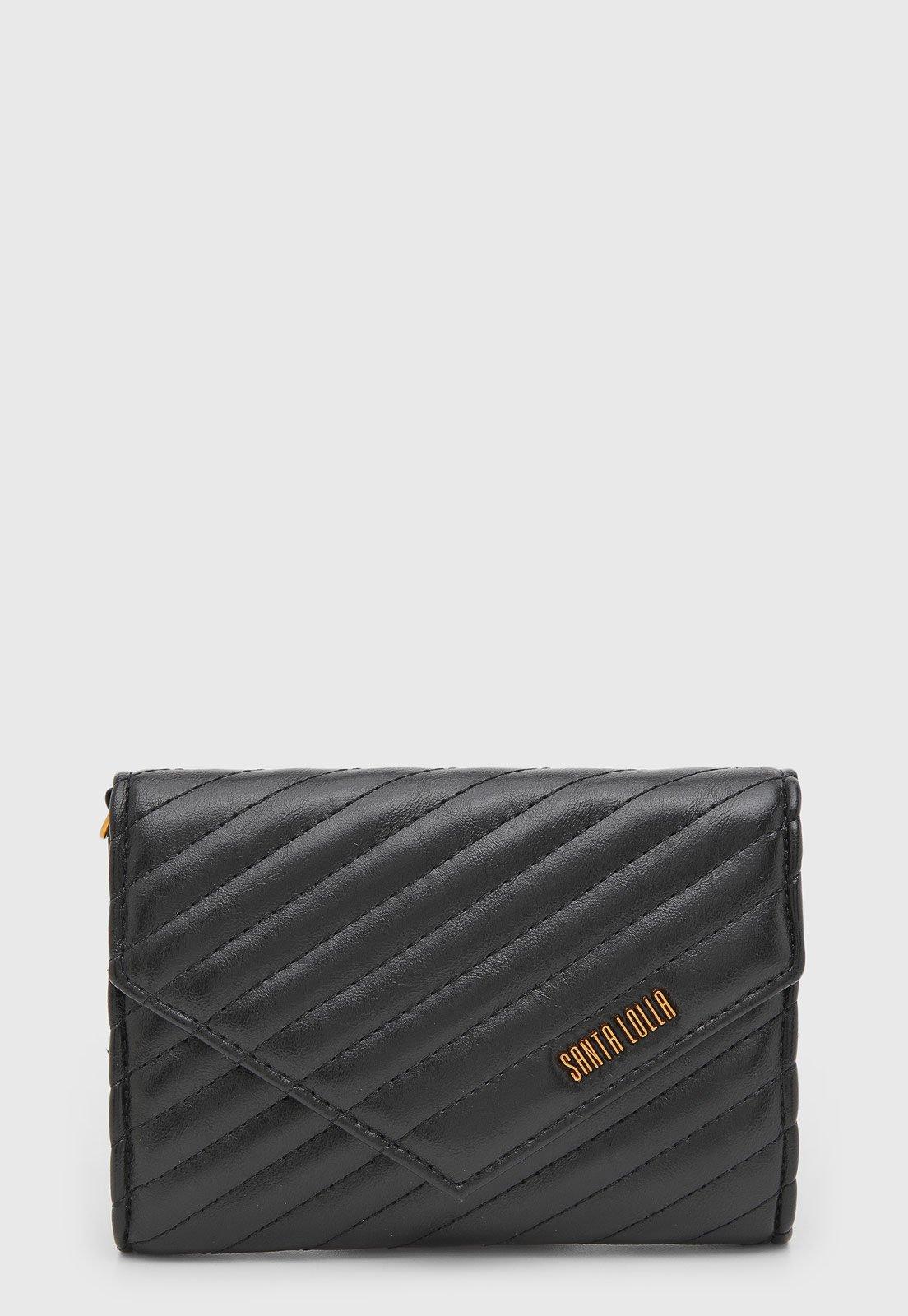 Bolsa Feminina Santa Lolla Matelassê Preta