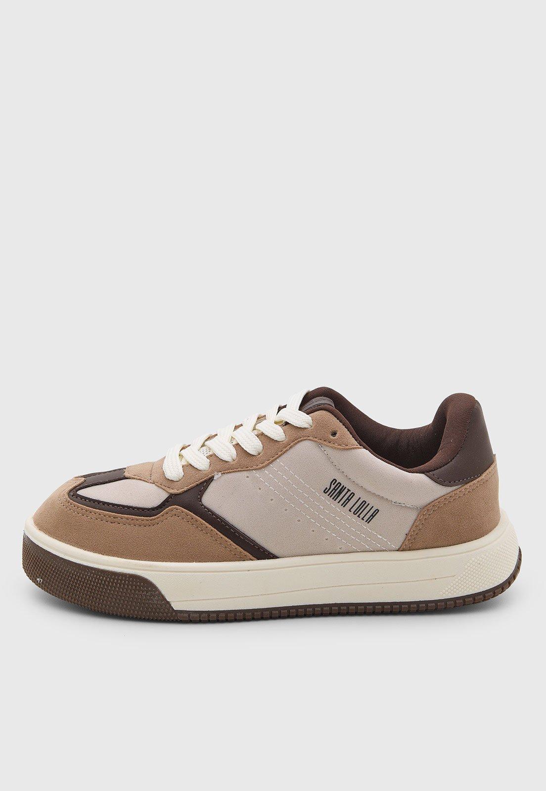 Tênis Feminino Santa Lolla Cano Baixo Bege