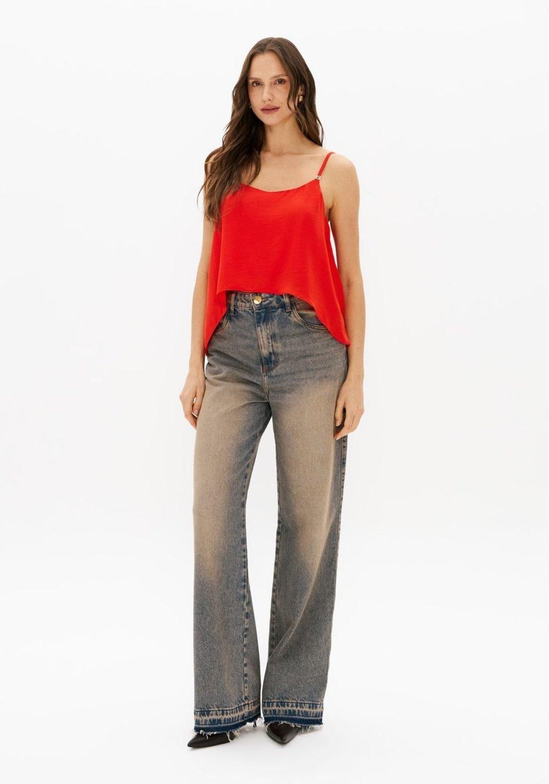 Blusa De Alça Curta Lança Perfume