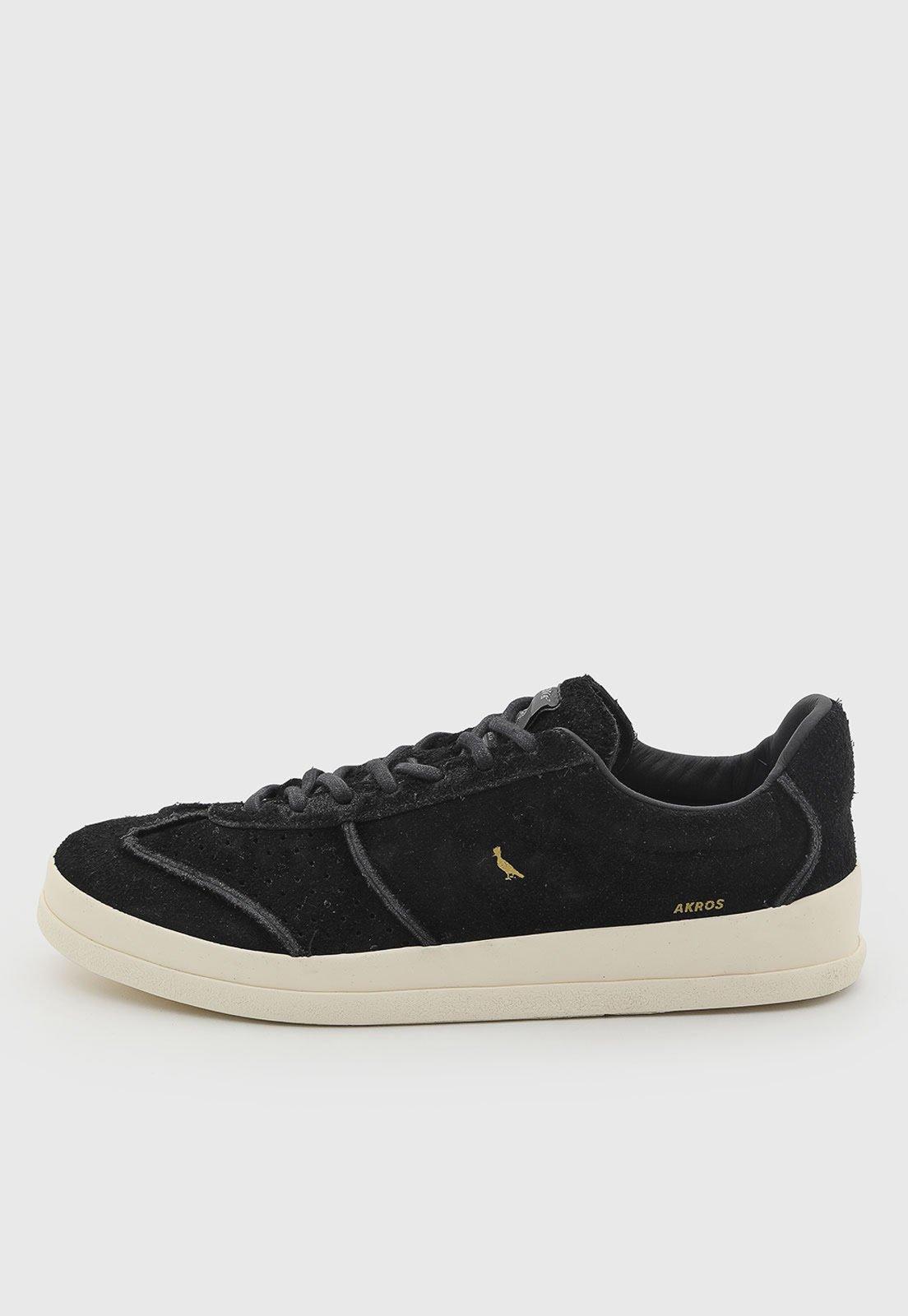 Tênis Masculino Reserva Cano Baixo Preto