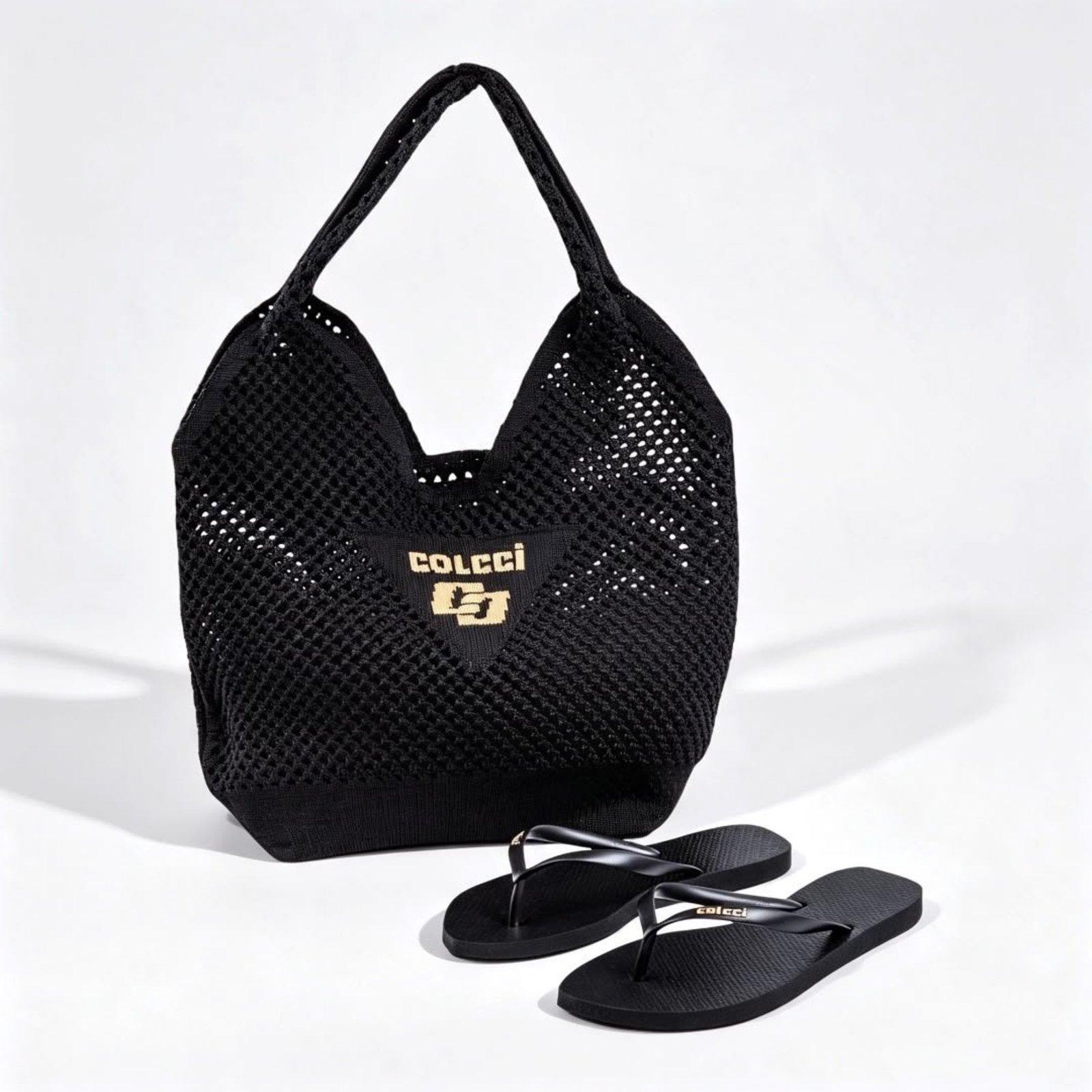 Sandália Fem Fresh Colcci Preto