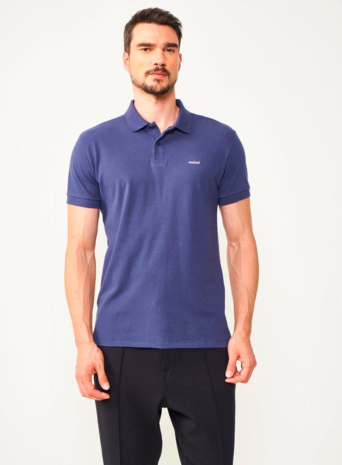 Camisa Polo Colcci Azul Darkness