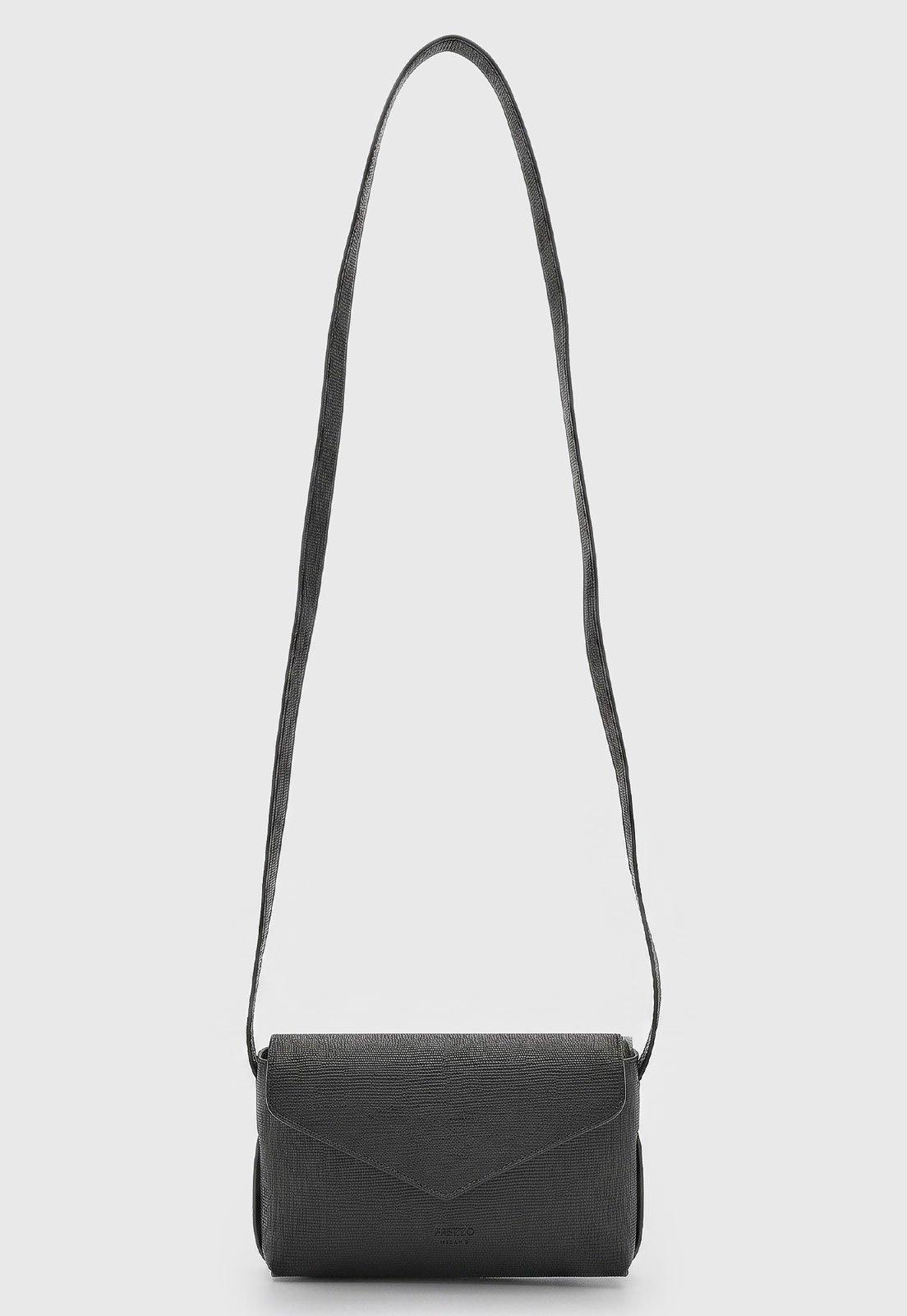 Bolsa Feminina Arezzo Texturizada Preta