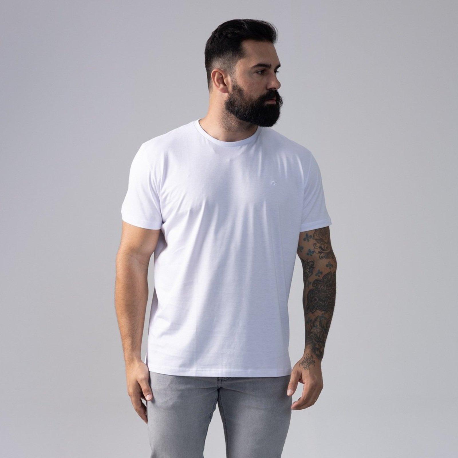 Camiseta Colcci em Algodão Pima Peruano Branca Original Branco