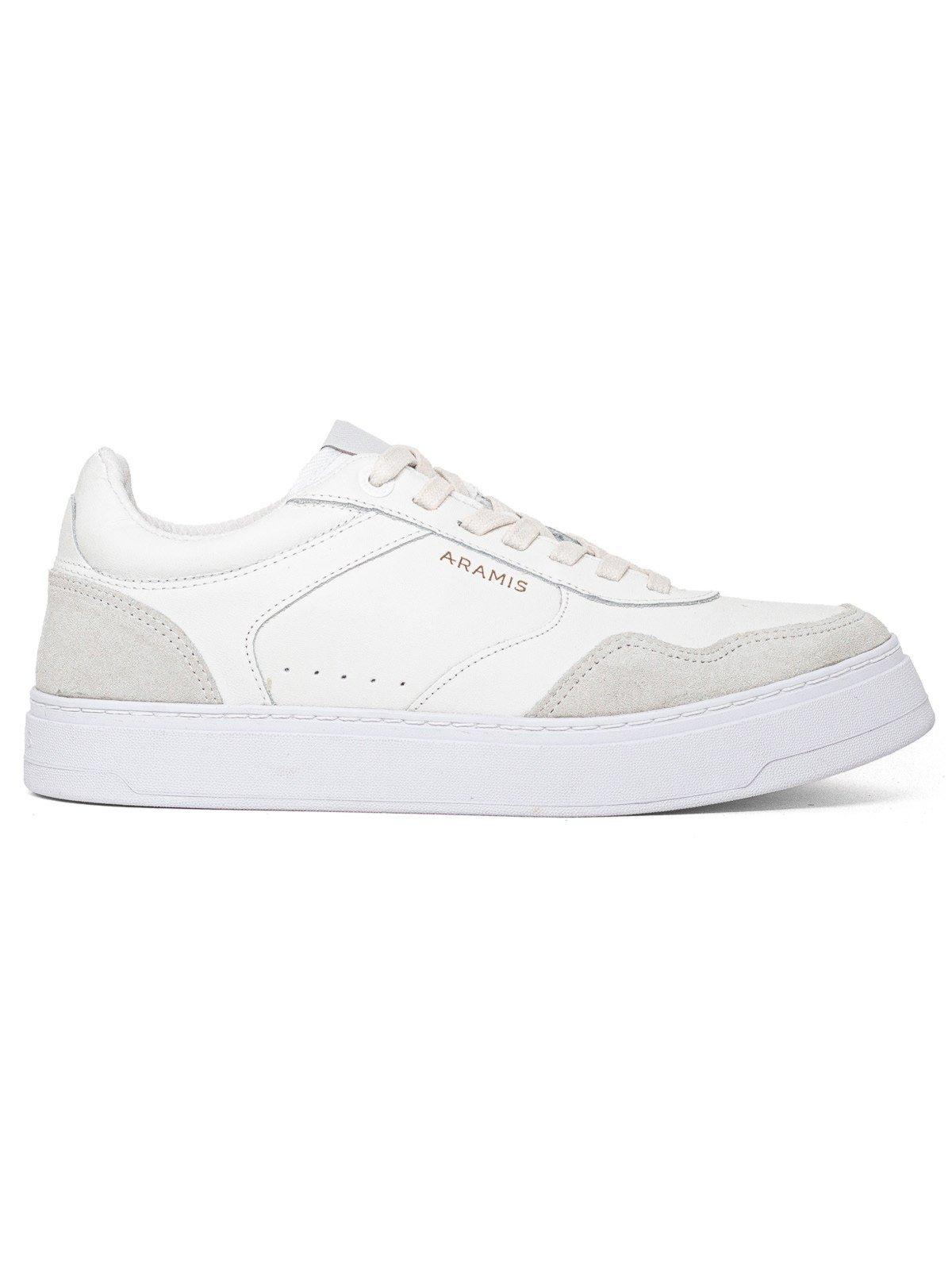 Tênis Masculino Aramis Casual Legacy Crook Nobuck Confortável Branco