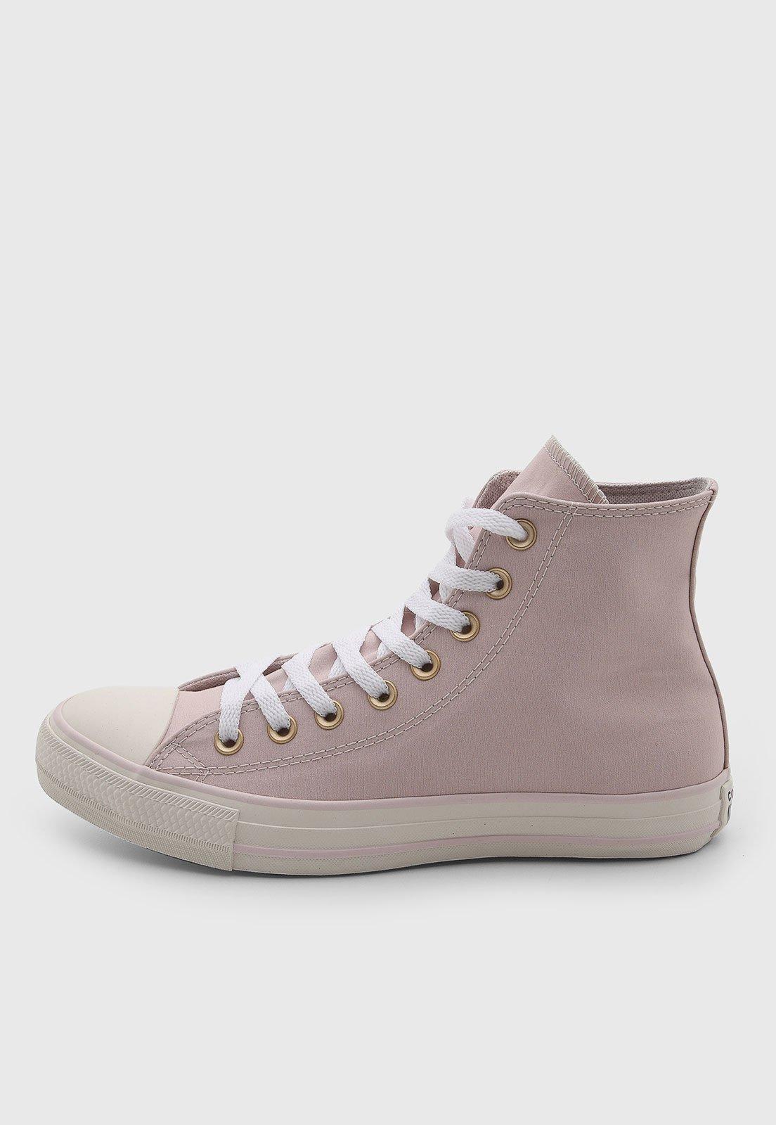 Tênis Feminino Converse Chuck Taylor All Star Cano Alto Rosa