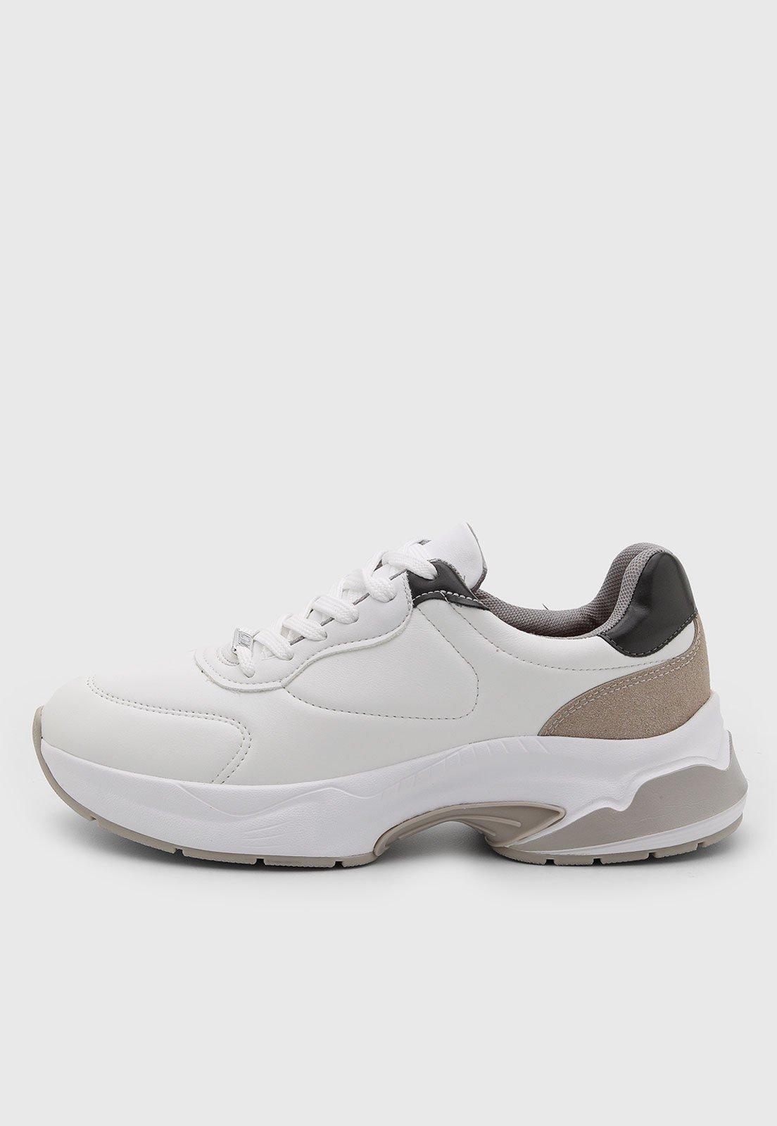 Tênis Feminino Vizzano Cano Baixo Branco