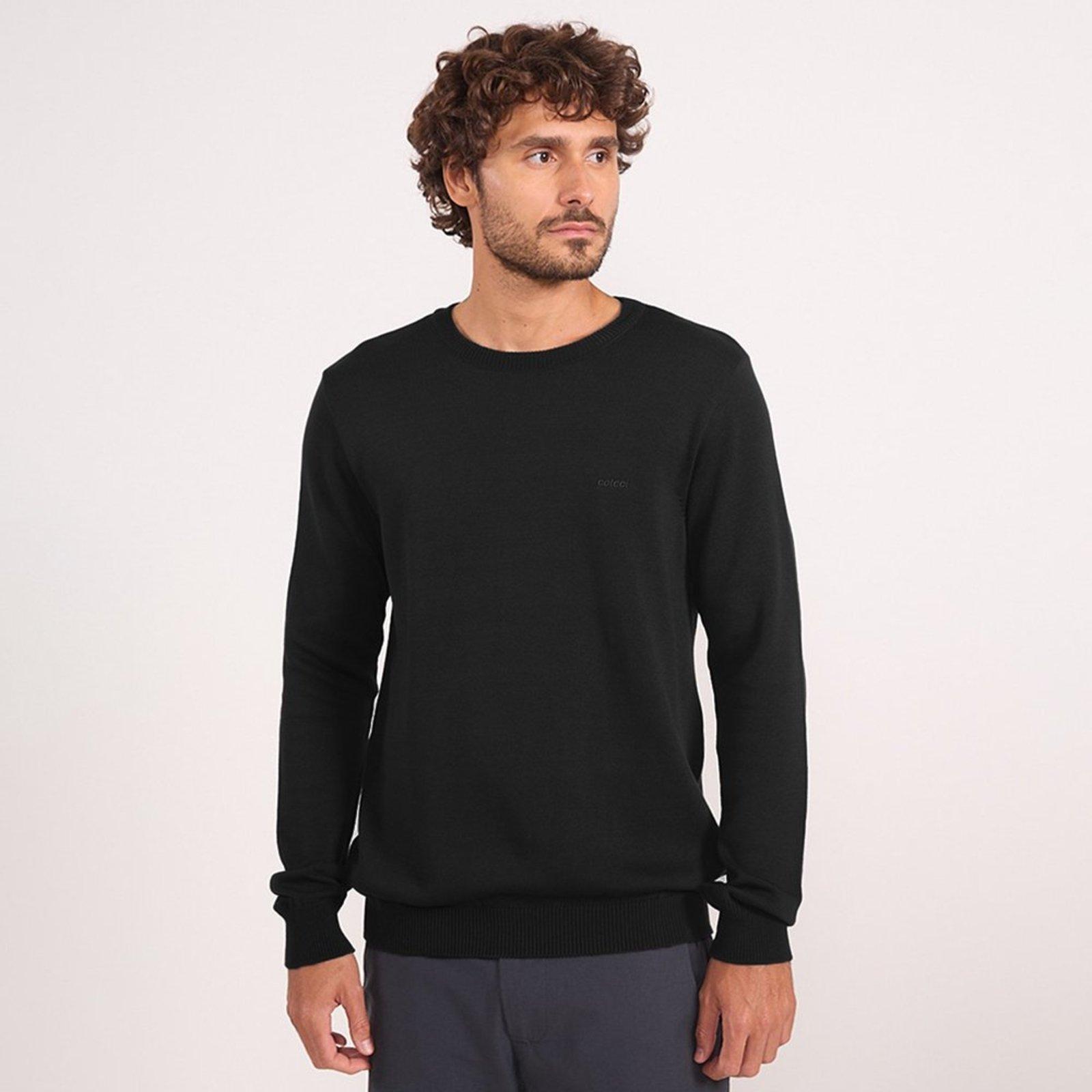 Suéter Tricot Colcci Basic In26 Preto Masculino