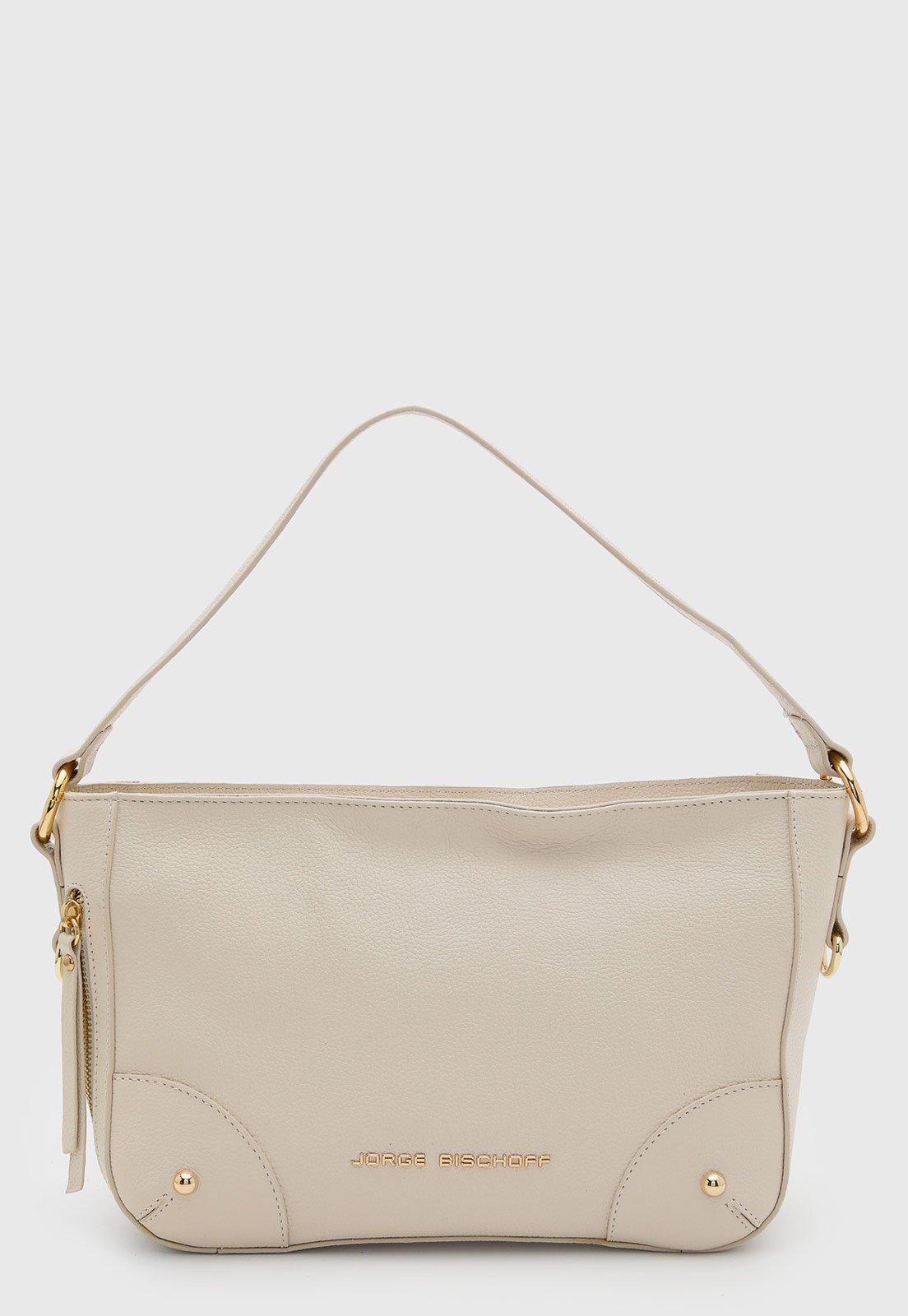 Bolsa Feminina Jorge Bischoff Grande Bege