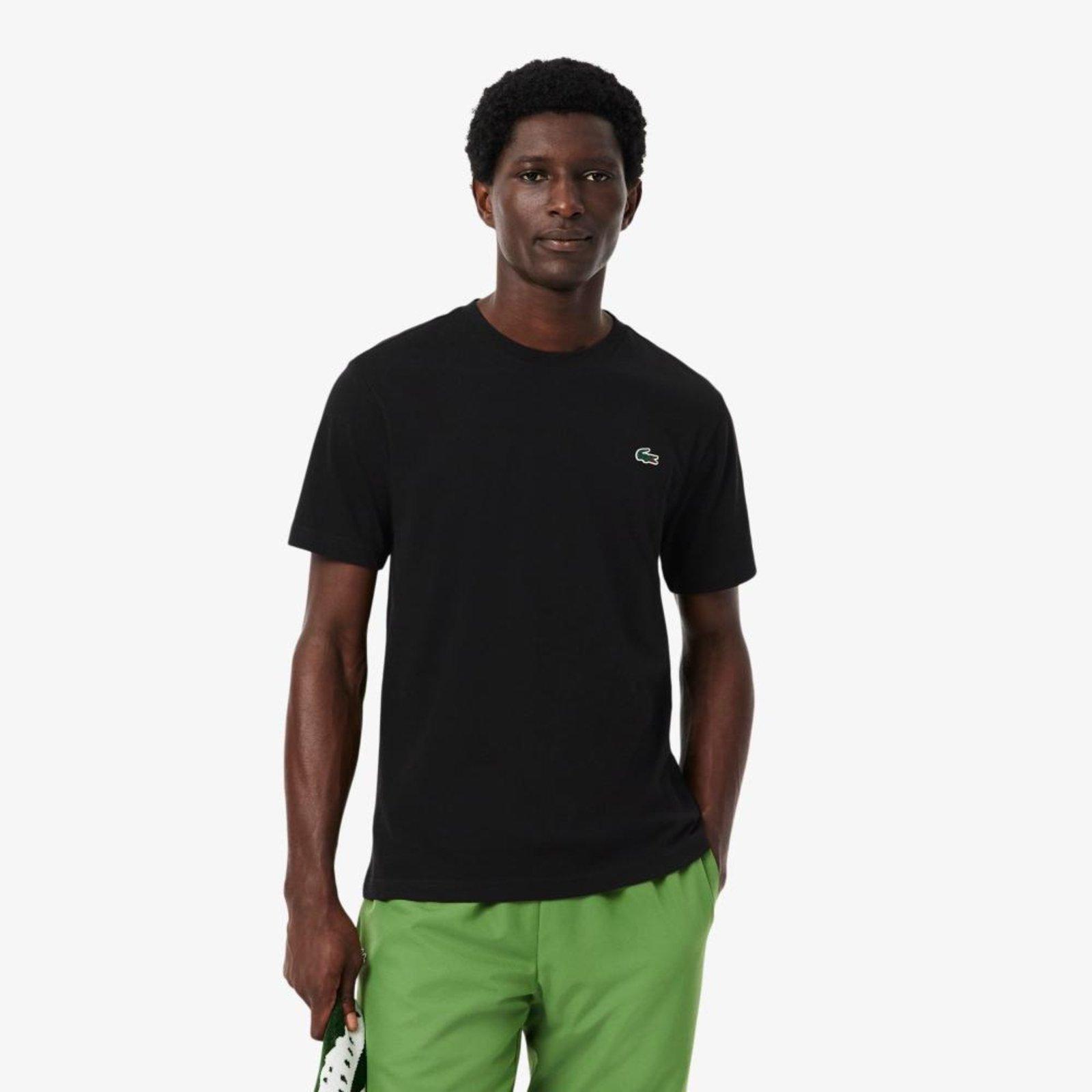 Camiseta Esportiva Ultra Dry com Estampa de Crocodilo Preto