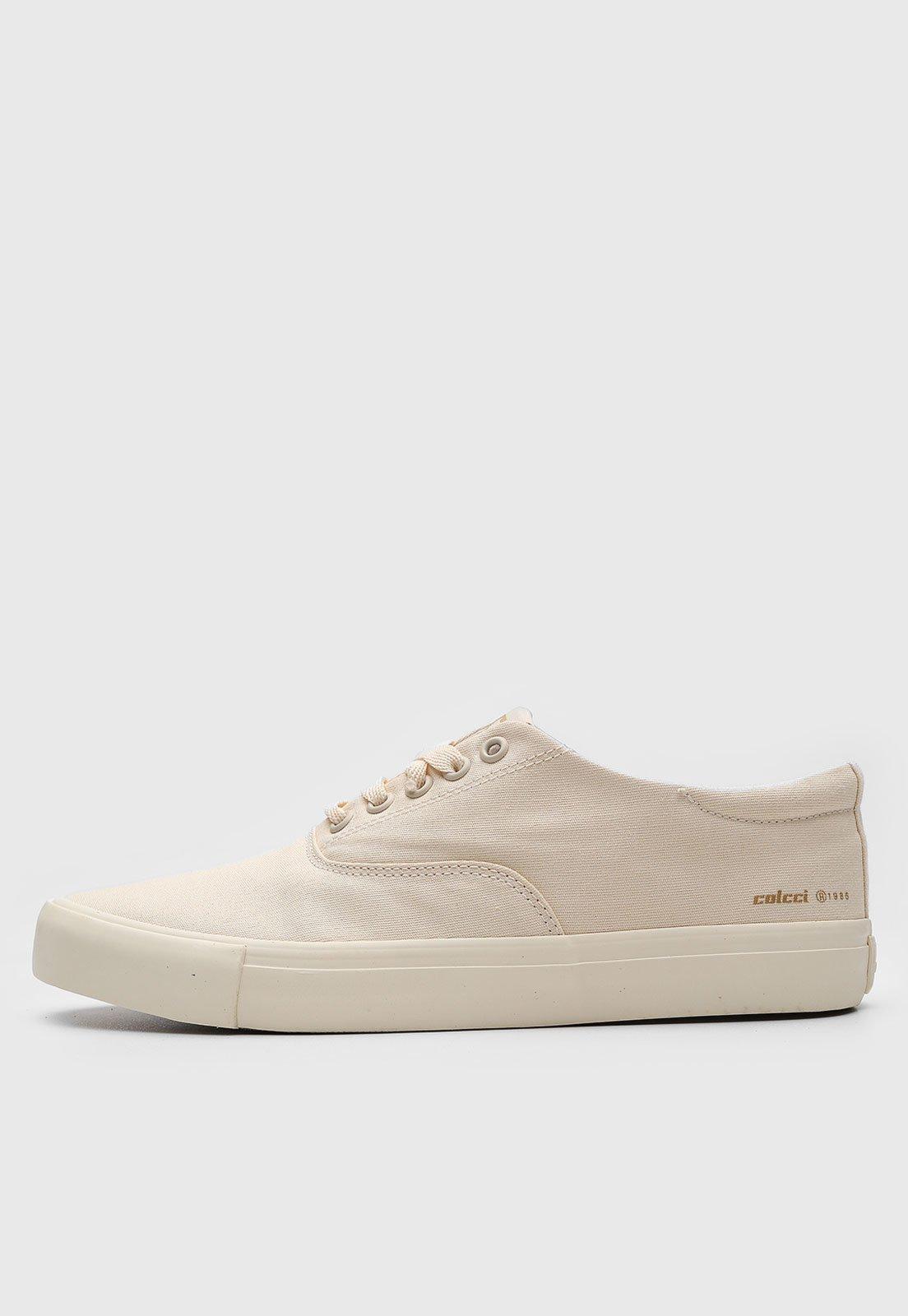 Tênis Colcci Trop Leave Off-White