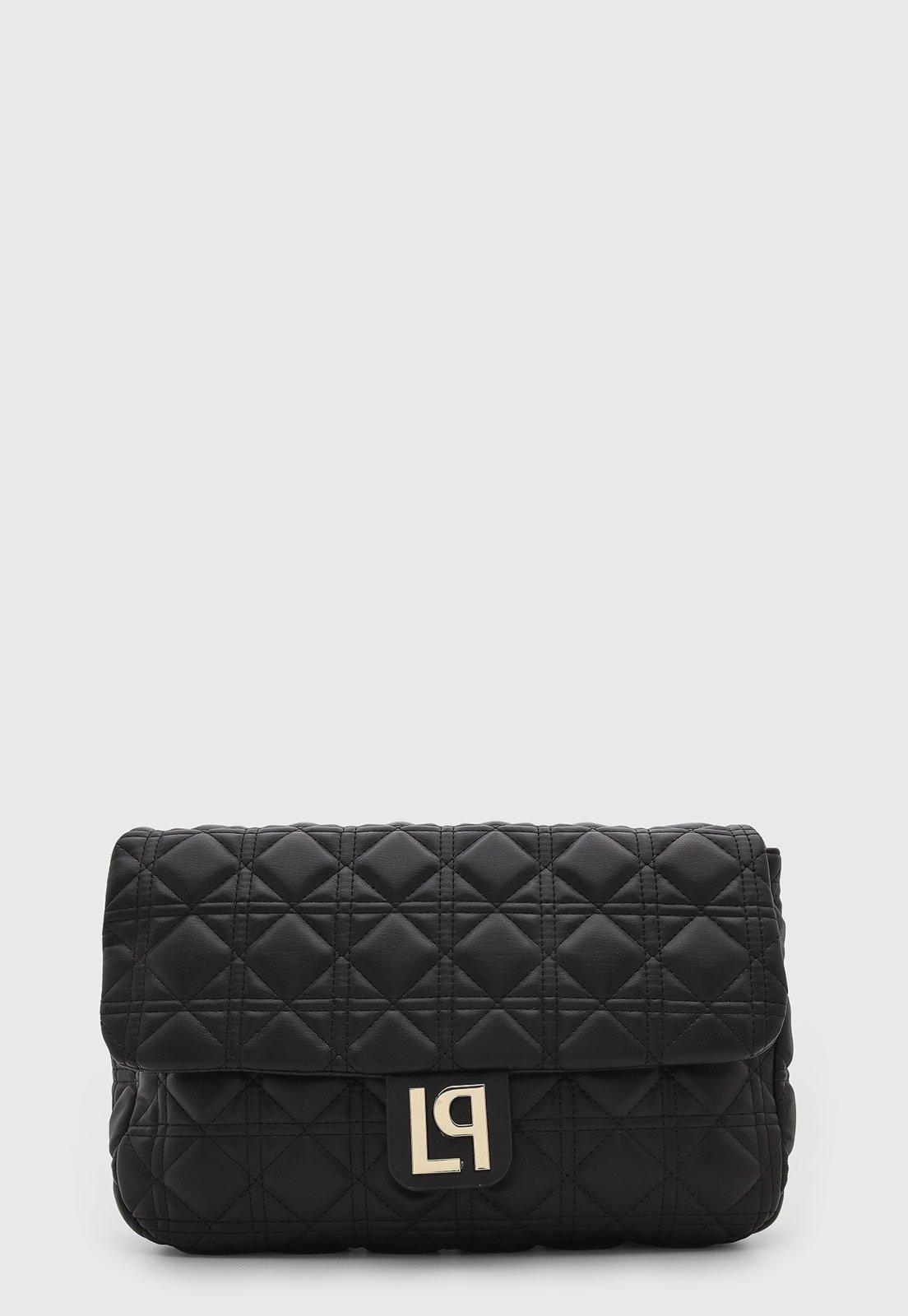 Bolsa Feminina Lança Perfume Matelassê Preta