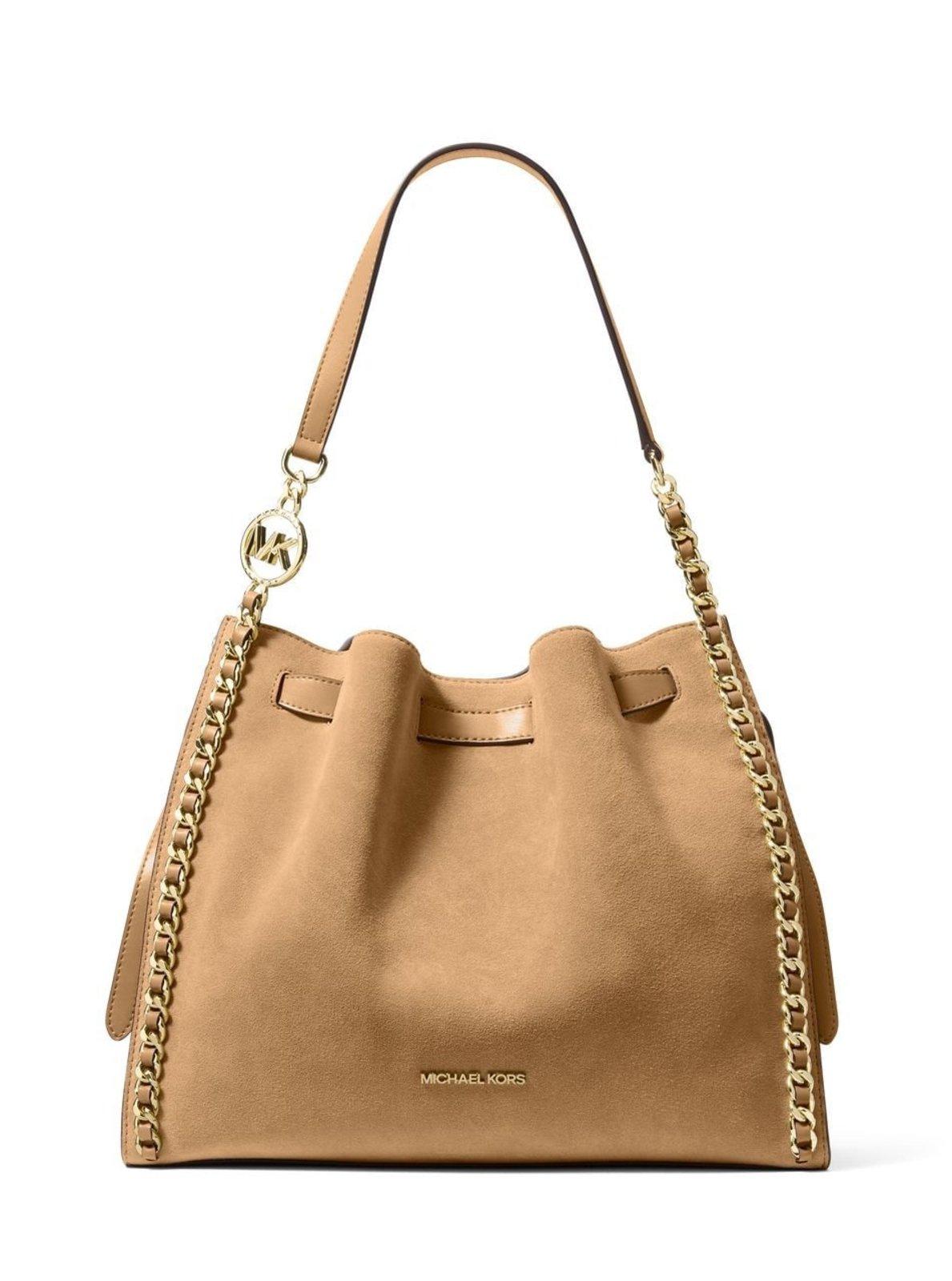 Bolsa De Ombro Mina Grande Em Camurça 35F4G4ML3S222