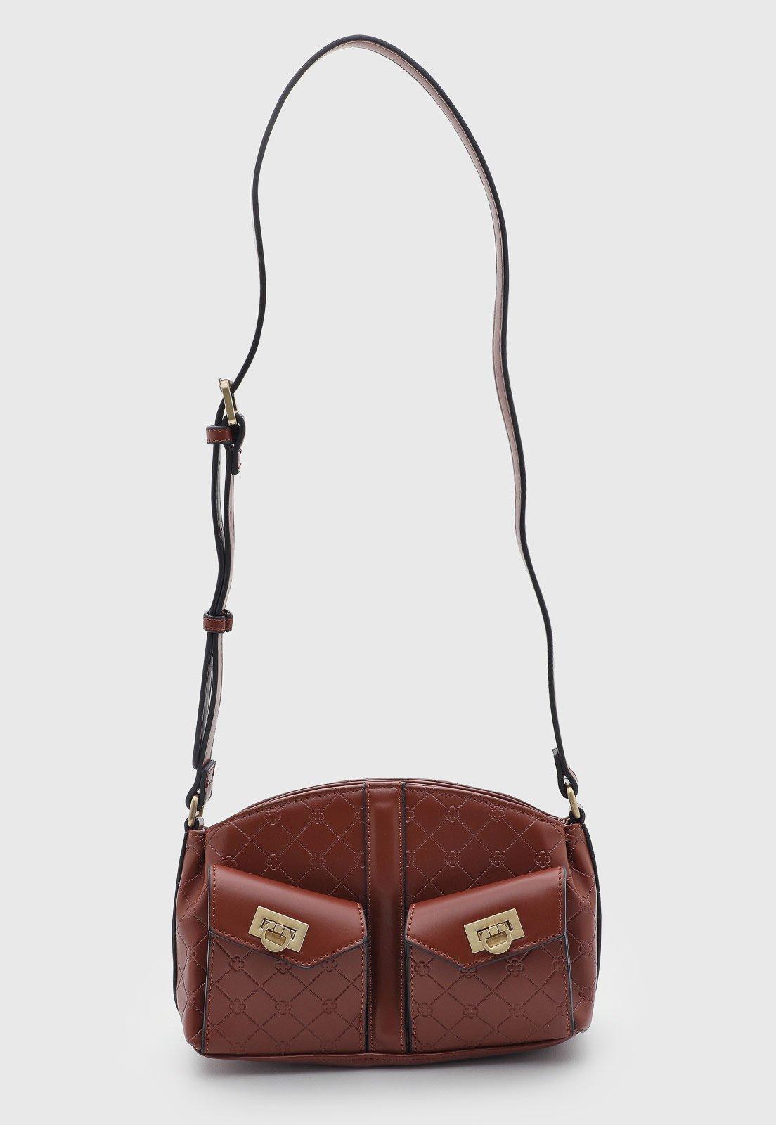 Bolsa Feminina Capodarte Média Caramelo