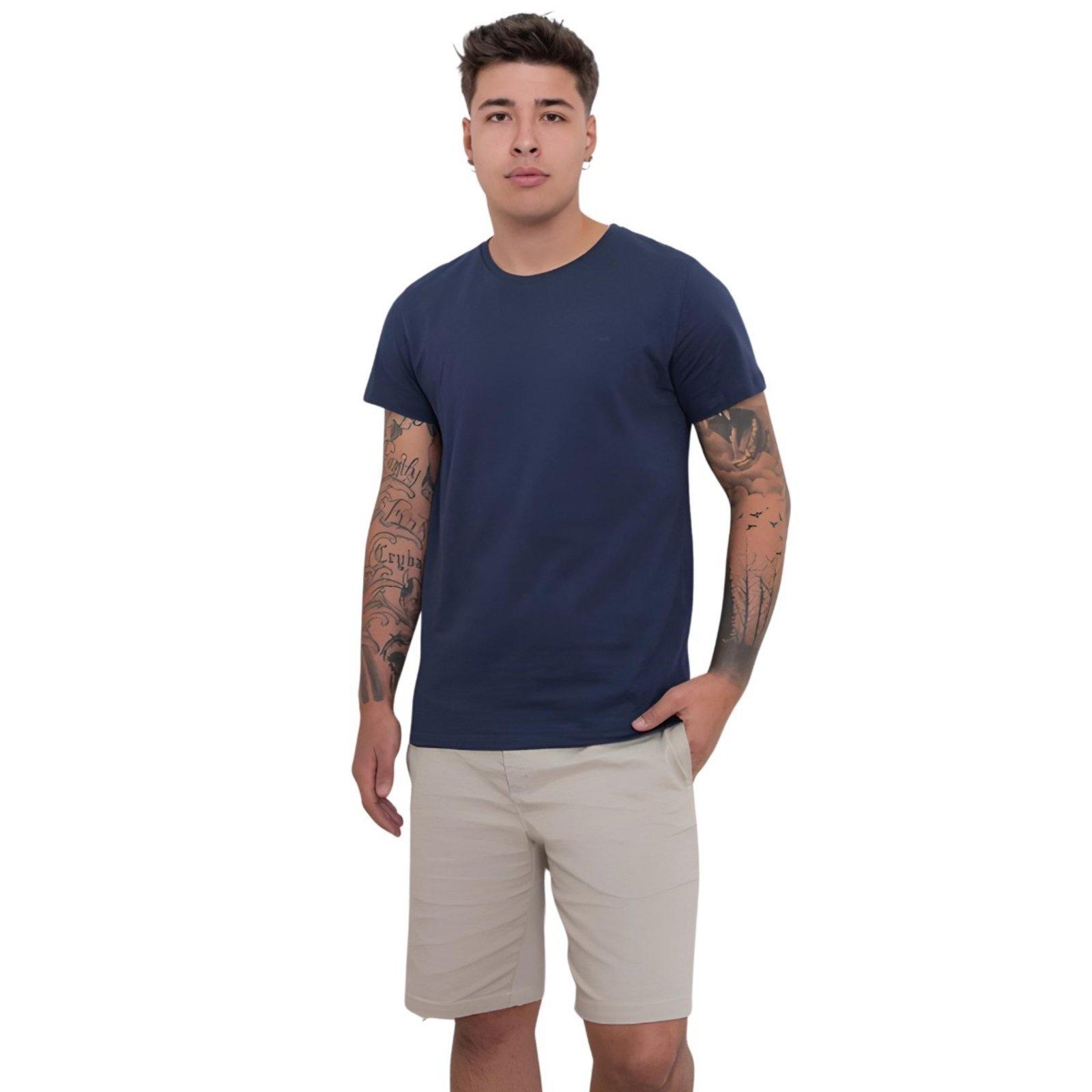 Camiseta Masculina Básica Colcci Cores Básicas
