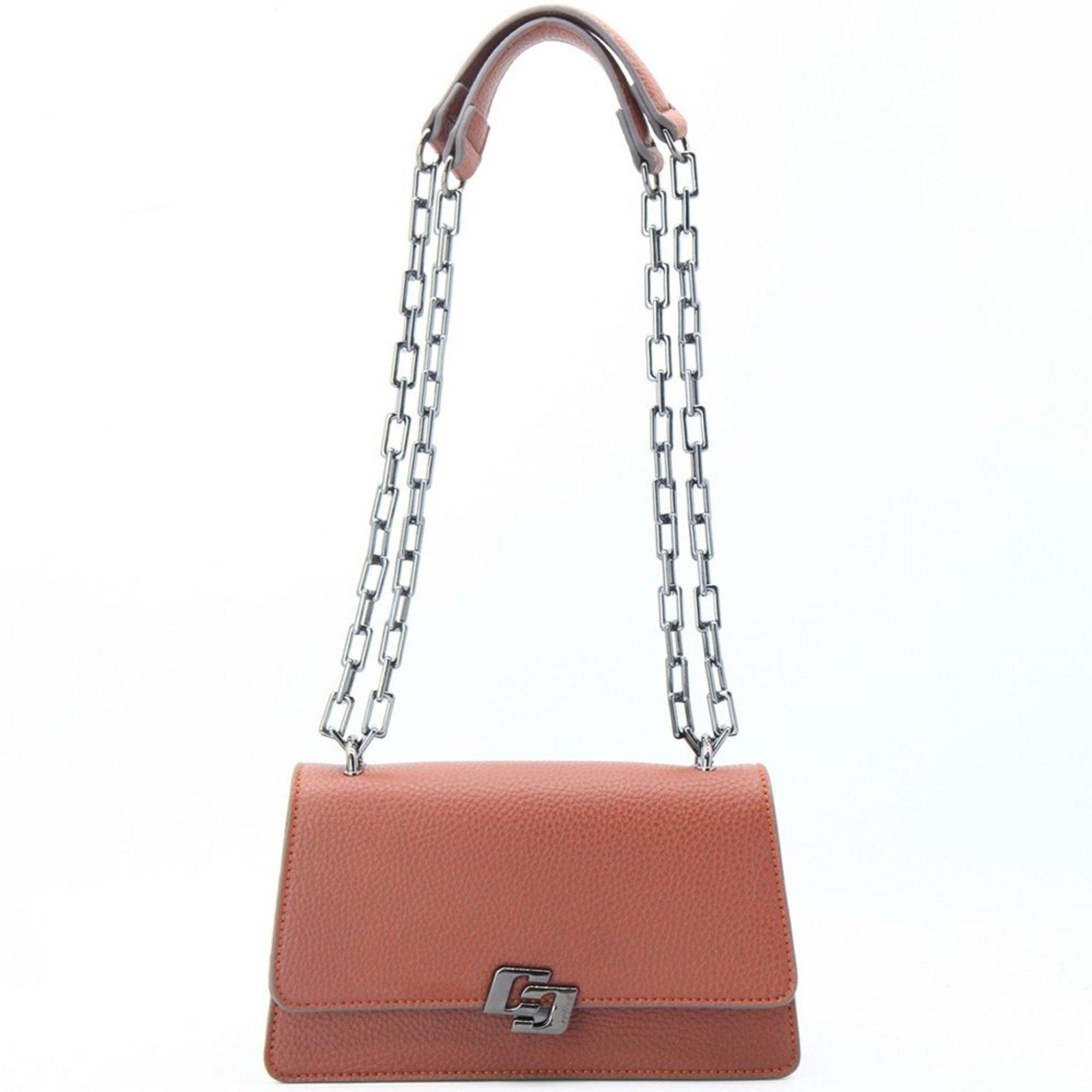 Bolsa Crossbody Colcci Chain In26 Marrom Feminino
