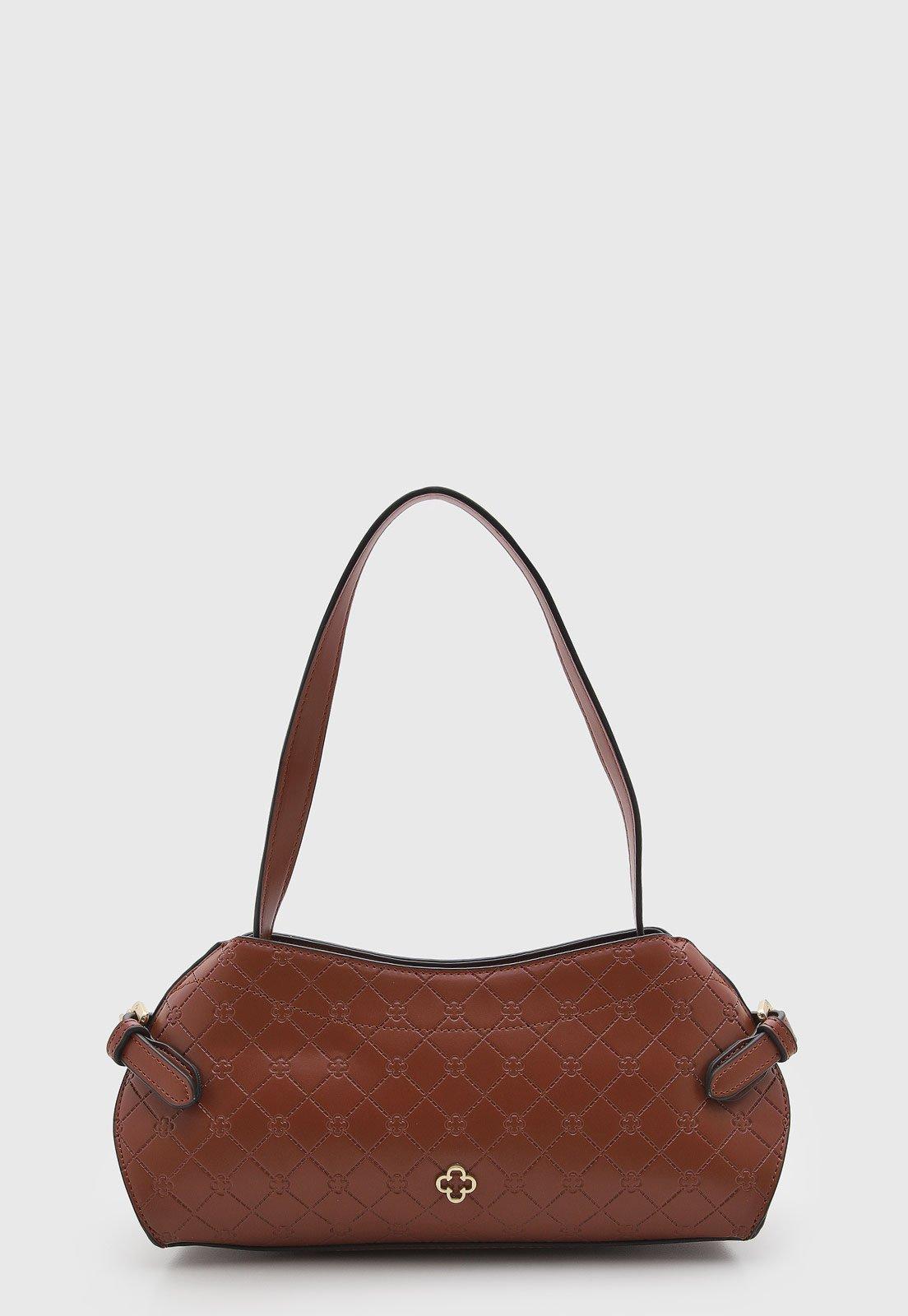 Bolsa Capodarte Matelassê Marrom