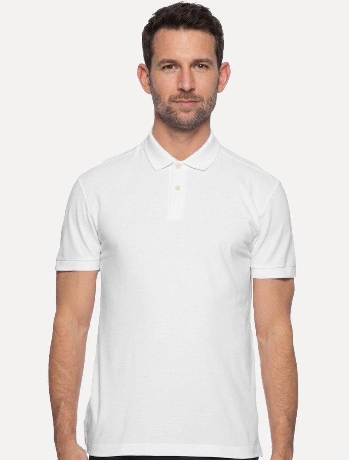 Polo Aramis Masculina Regular Basic Piquet Surton Mono Logo Branca