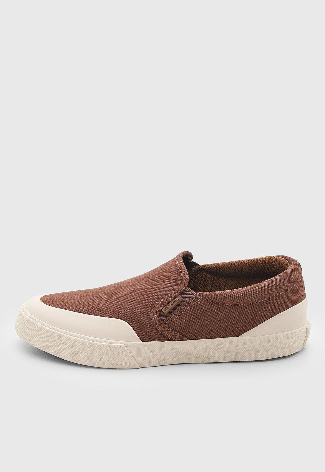 Tênis Masculino Aramis Slip On Marrom