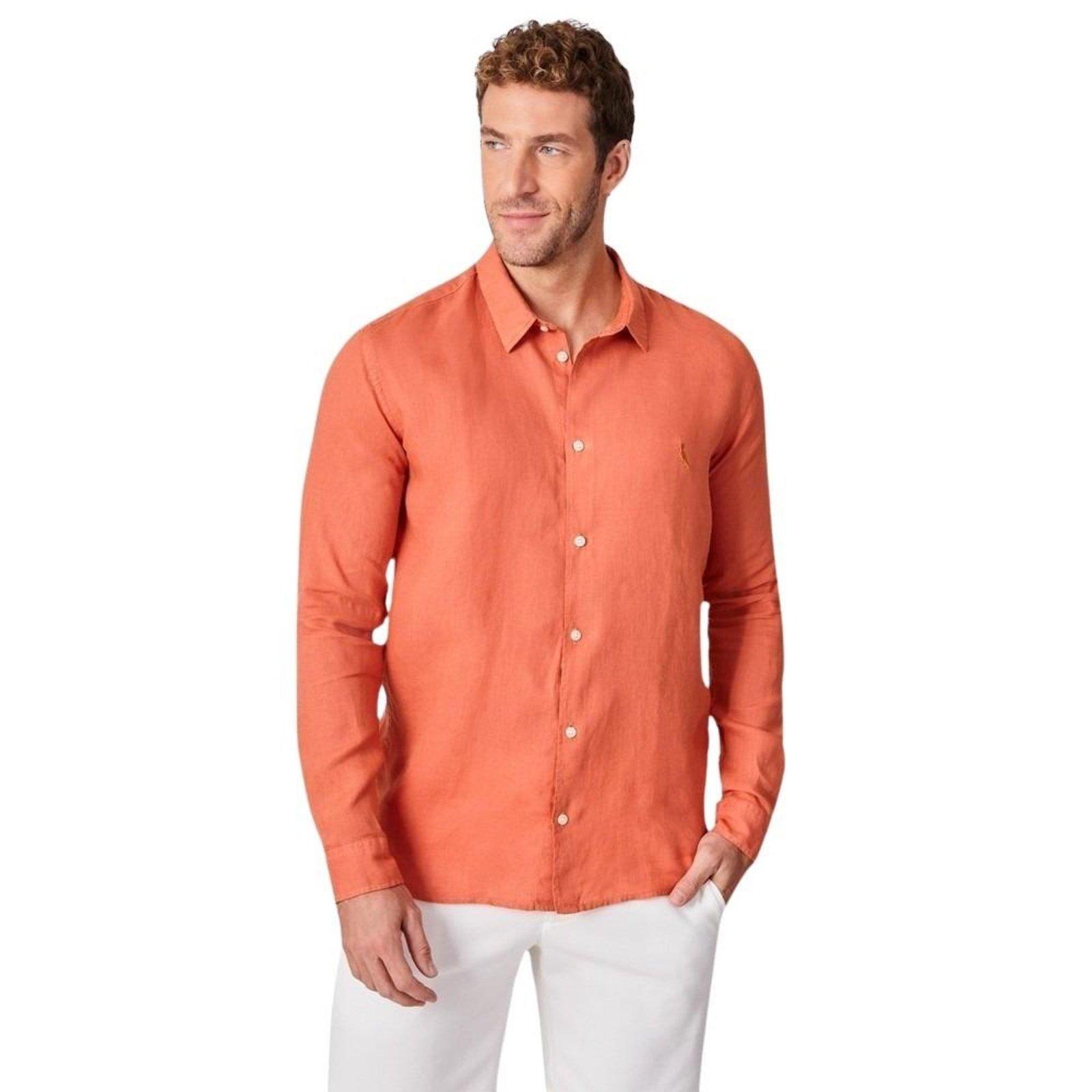 CAMISA ML LINHO TINTURADO