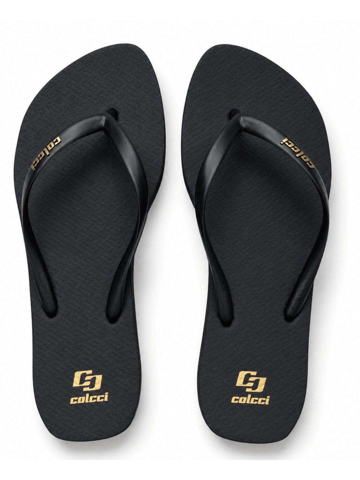 Chinelo Feminino Colcci Slim Glam Bico Folha