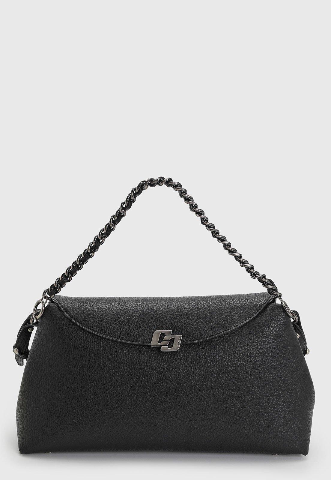 Bolsa Feminina Colcci Alça Corrente Preta