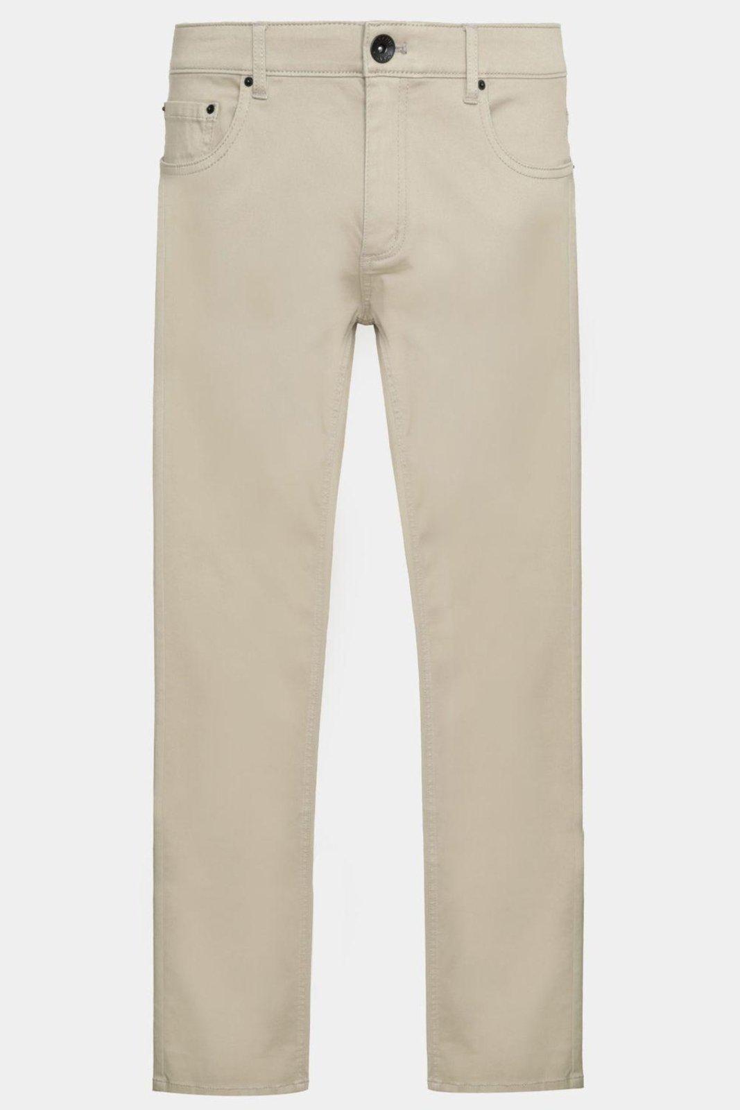 Calça Aramis 5 Pockets Slim Color Comfort Caqui
