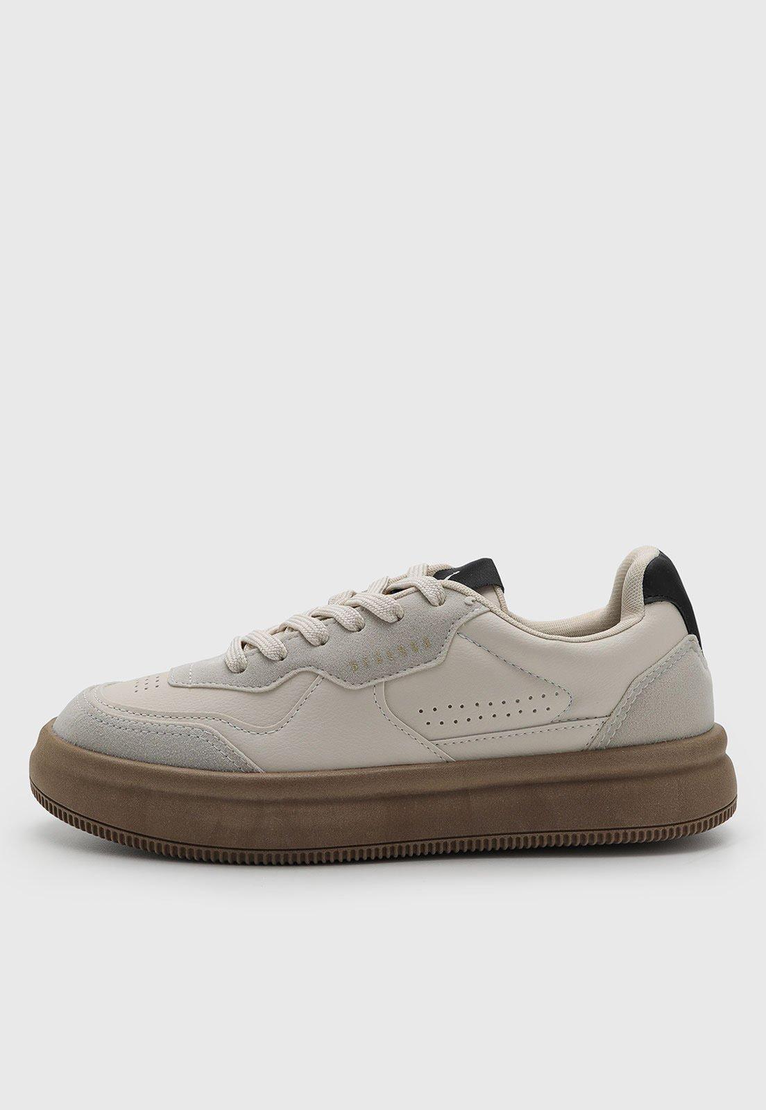 Tênis Masculino Reserva Cano Baixo Off White